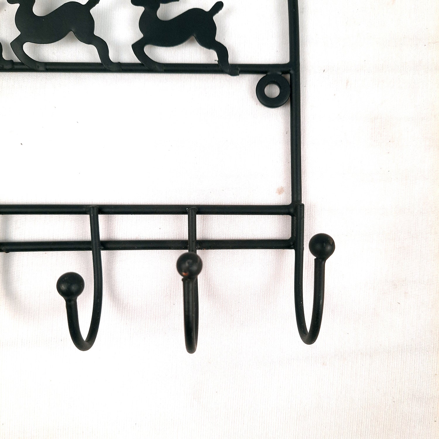 Key Holder Stands | Keys Hook Wall Hangers - Reindeer Design | Keys Organizer - For Home, Entrance, Office Decor & Gifts - 9 Inch (5 Hooks) - Apkamart #Style_Pack of 1