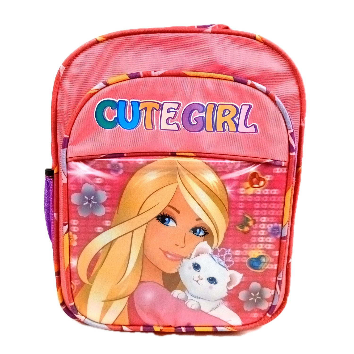 Kids School Bag | Waterproof Backpack Bags - Barbie Design | Casual / Picnic / Tuition Bag - for School Boys & Girls, Children, Students & Gifts - Apkamart