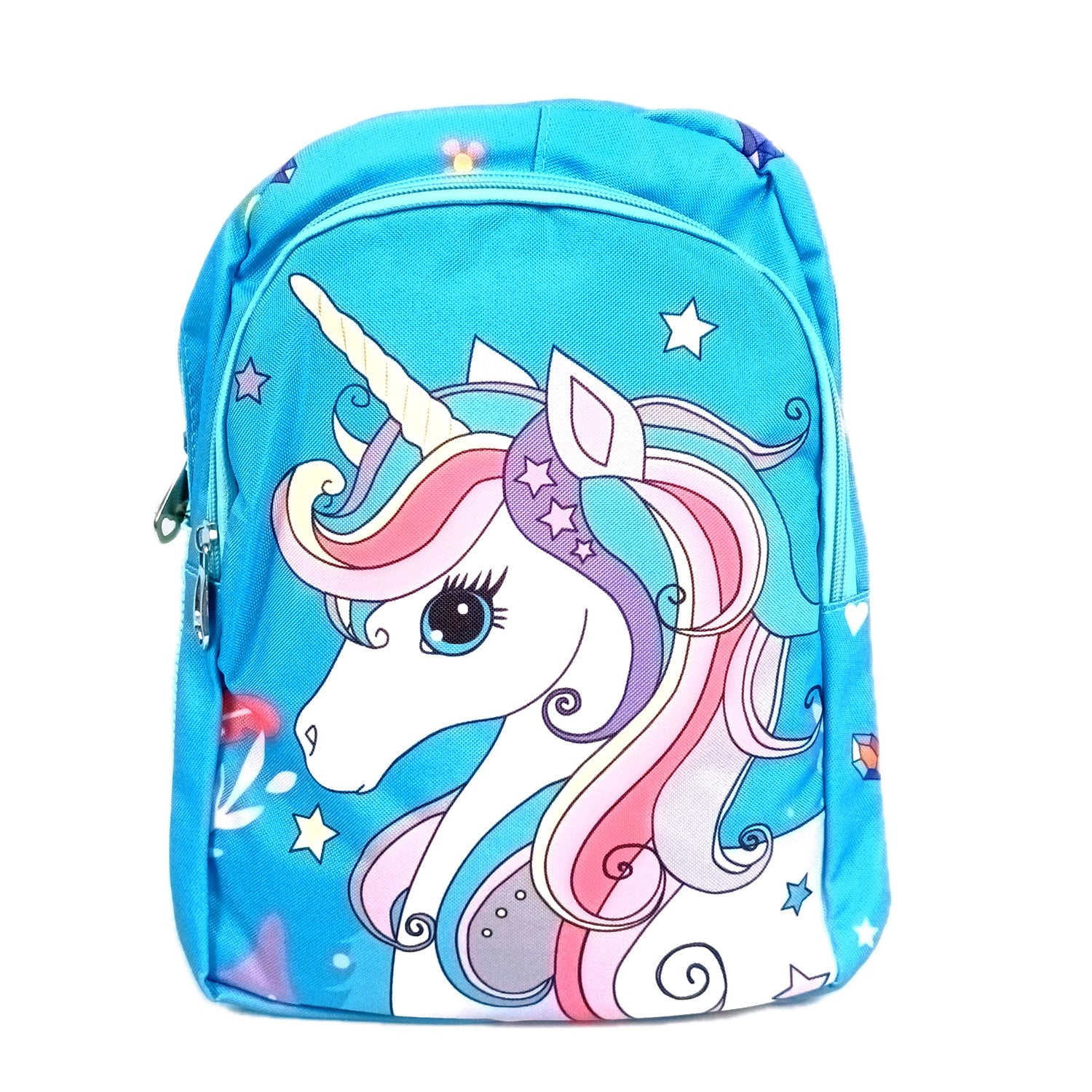 School Backpack | Kids Bag | Unicorn Bags | Casual / Picnic / Tuition Bag - for School Boys & Girls, Little Kids, Students, Preschool & Gifts - Apkamart #Colour_Green