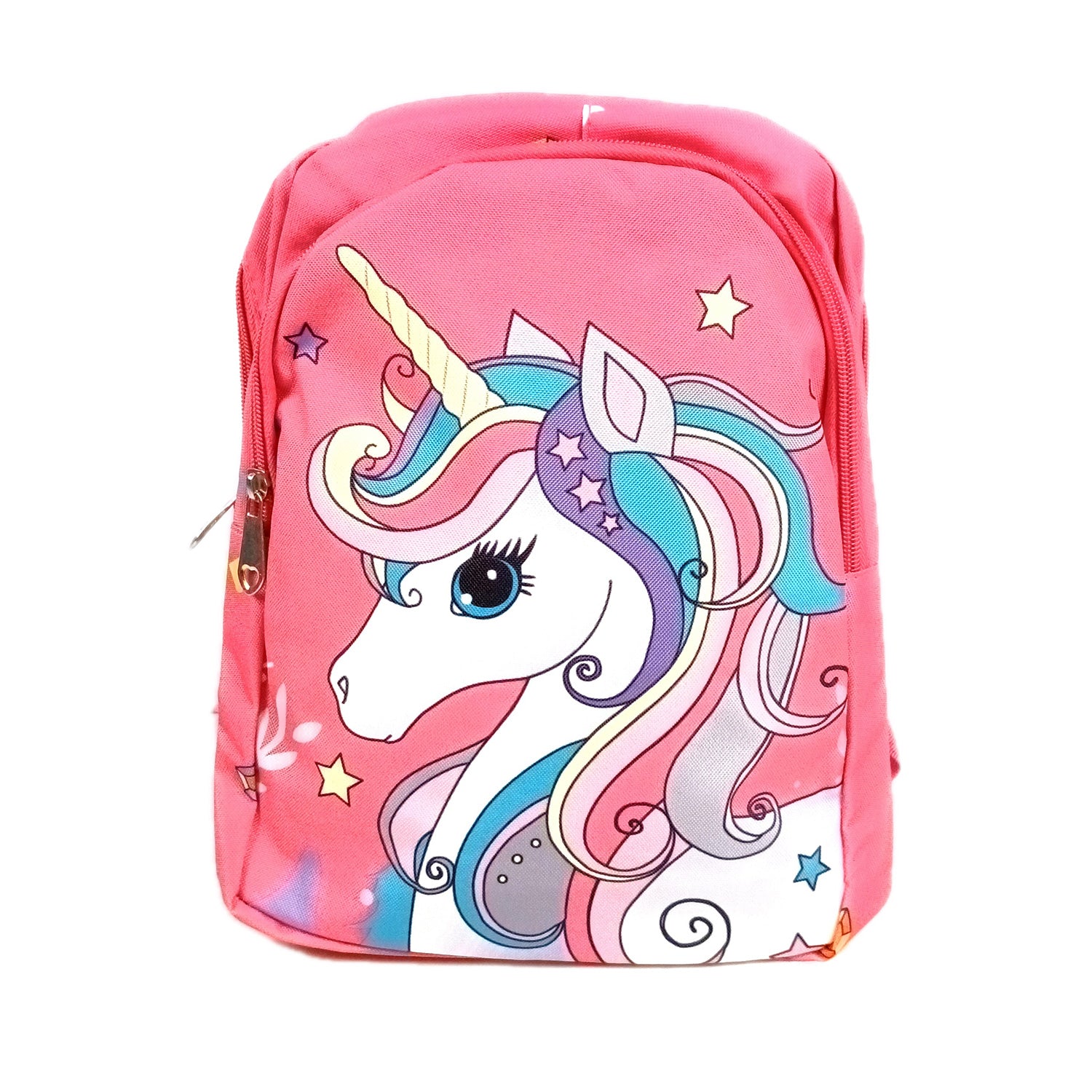 School Backpack | Kids Bag | Unicorn Bags | Casual / Picnic / Tuition Bag - for School Boys & Girls, Little Kids, Students, Preschool & Gifts - Apkamart #Colour_Dark Pink