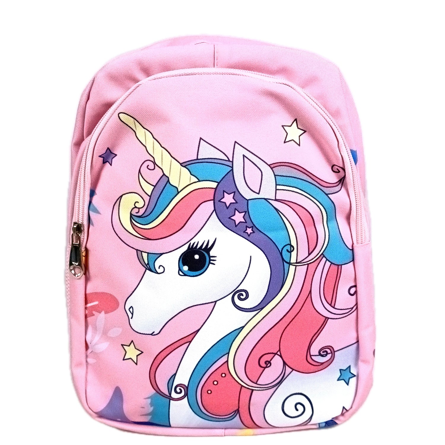 School Backpack | Kids Bag | Unicorn Bags | Casual / Picnic / Tuition Bag - for School Boys & Girls, Little Kids, Students, Preschool & Gifts - Apkamart #Colour_Light Pink