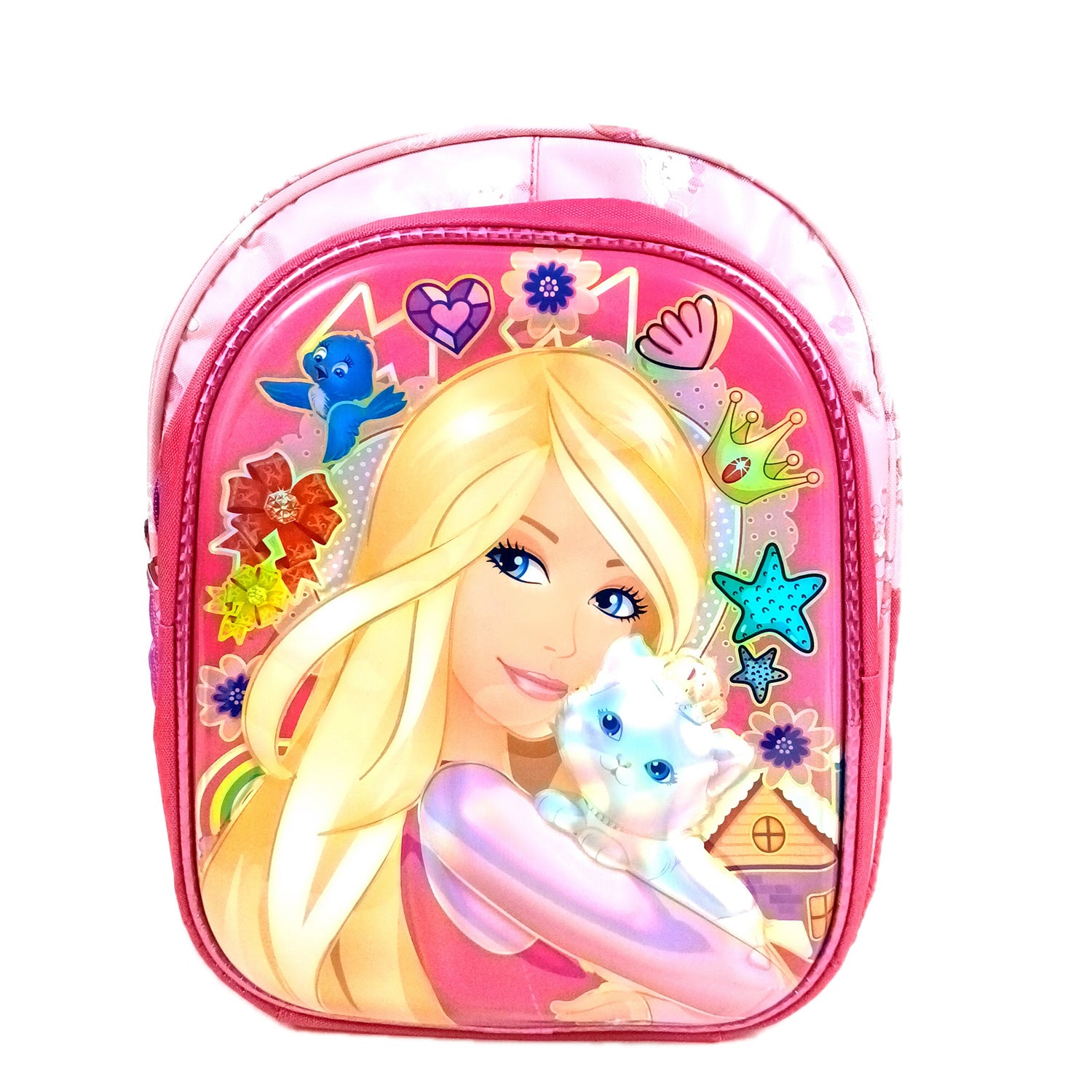 Kids School Bag | Waterproof Backpack Bags - Barbie Design | Casual / Picnic / Tuition Bag - for School Boys & Girls, Children, Students & Gifts - Apkamart #Style_Design 3