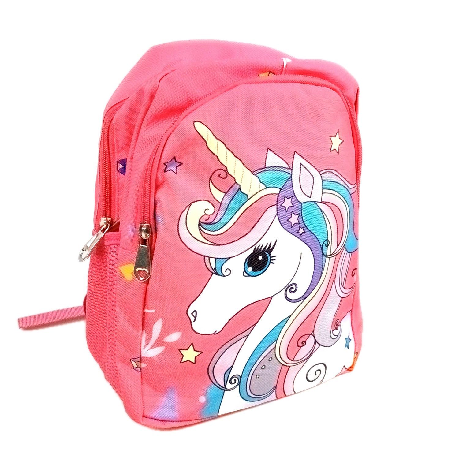 School Backpack | Kids Bag | Unicorn Bags | Casual / Picnic / Tuition Bag - for School Boys & Girls, Little Kids, Students, Preschool & Gifts - Apkamart #Colour_Dark Pink