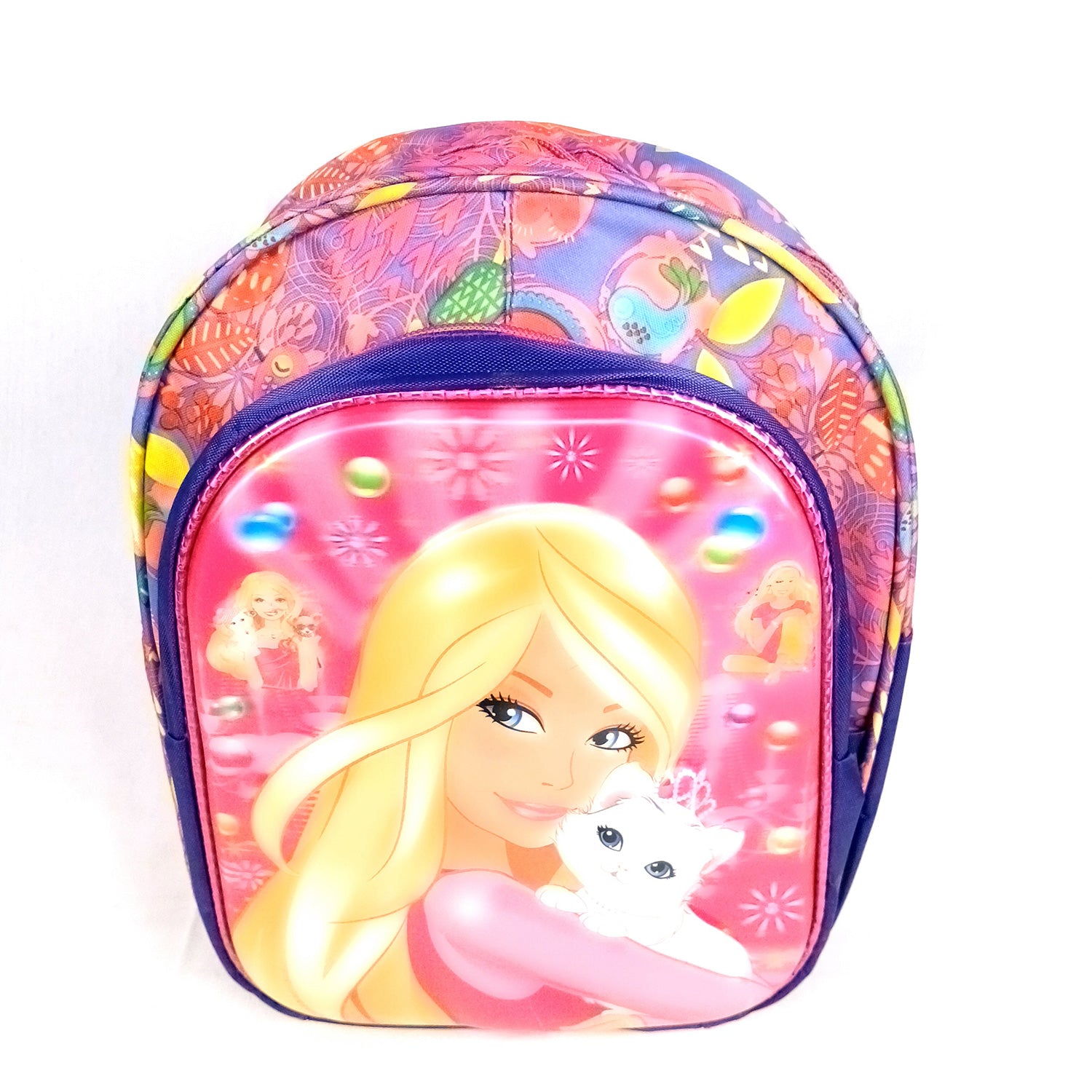 Kids School Bag | Waterproof Backpack Bags - Barbie Design | Casual / Picnic / Tuition Bag - for School Boys & Girls, Children, Students & Gifts - Apkamart