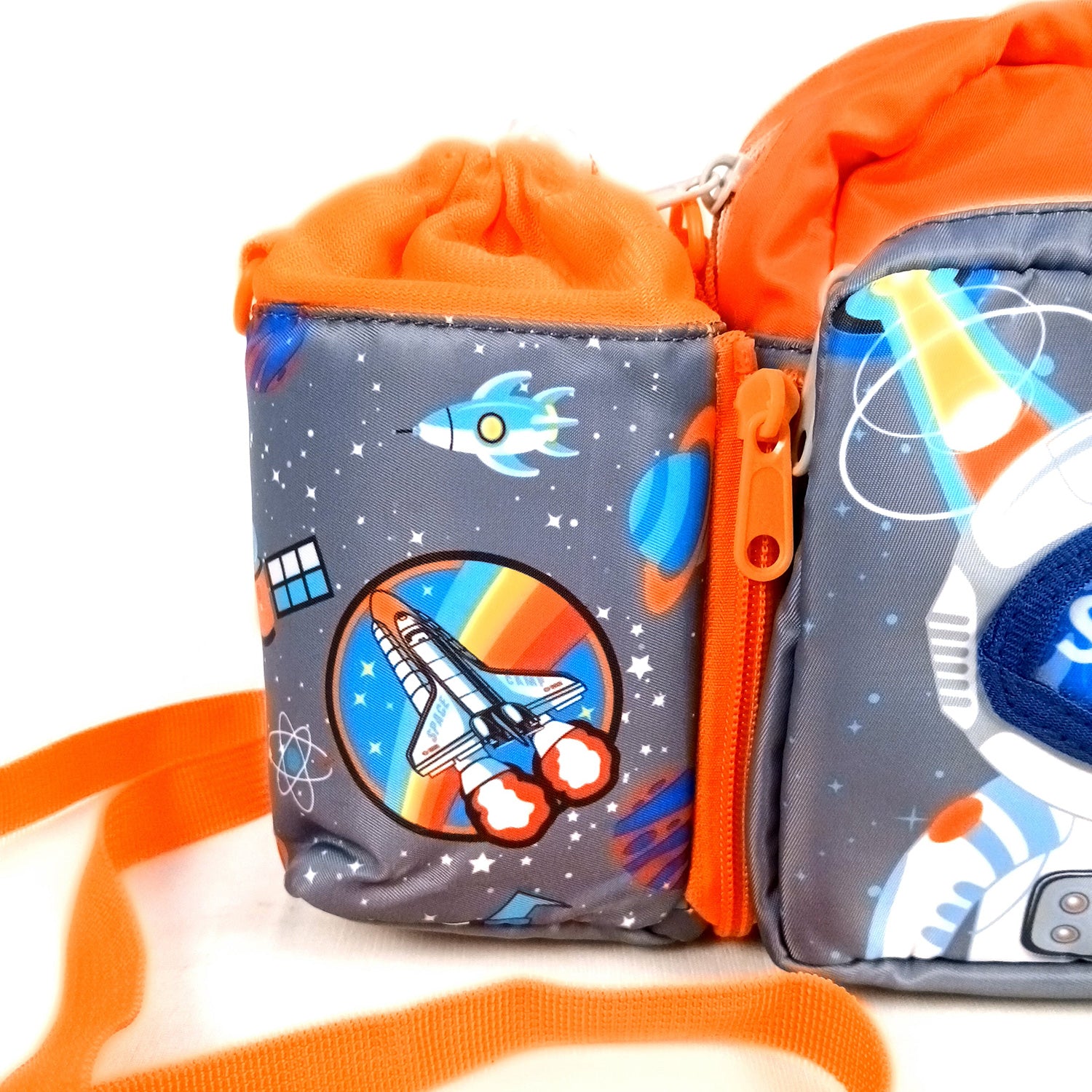 Lunch Bag for Kids | Cute Tiffin & Bottle Bags | Casual / Picnic Bag - for School Boys and Girls, Preschool & Gifts - Apkamart