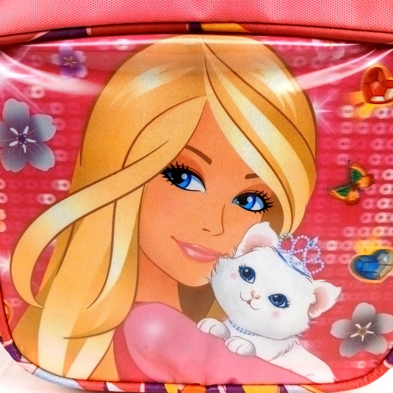 Kids School Bag | Waterproof Backpack Bags - Barbie Design | Casual / Picnic / Tuition Bag - for School Boys & Girls, Children, Students & Gifts - Apkamart