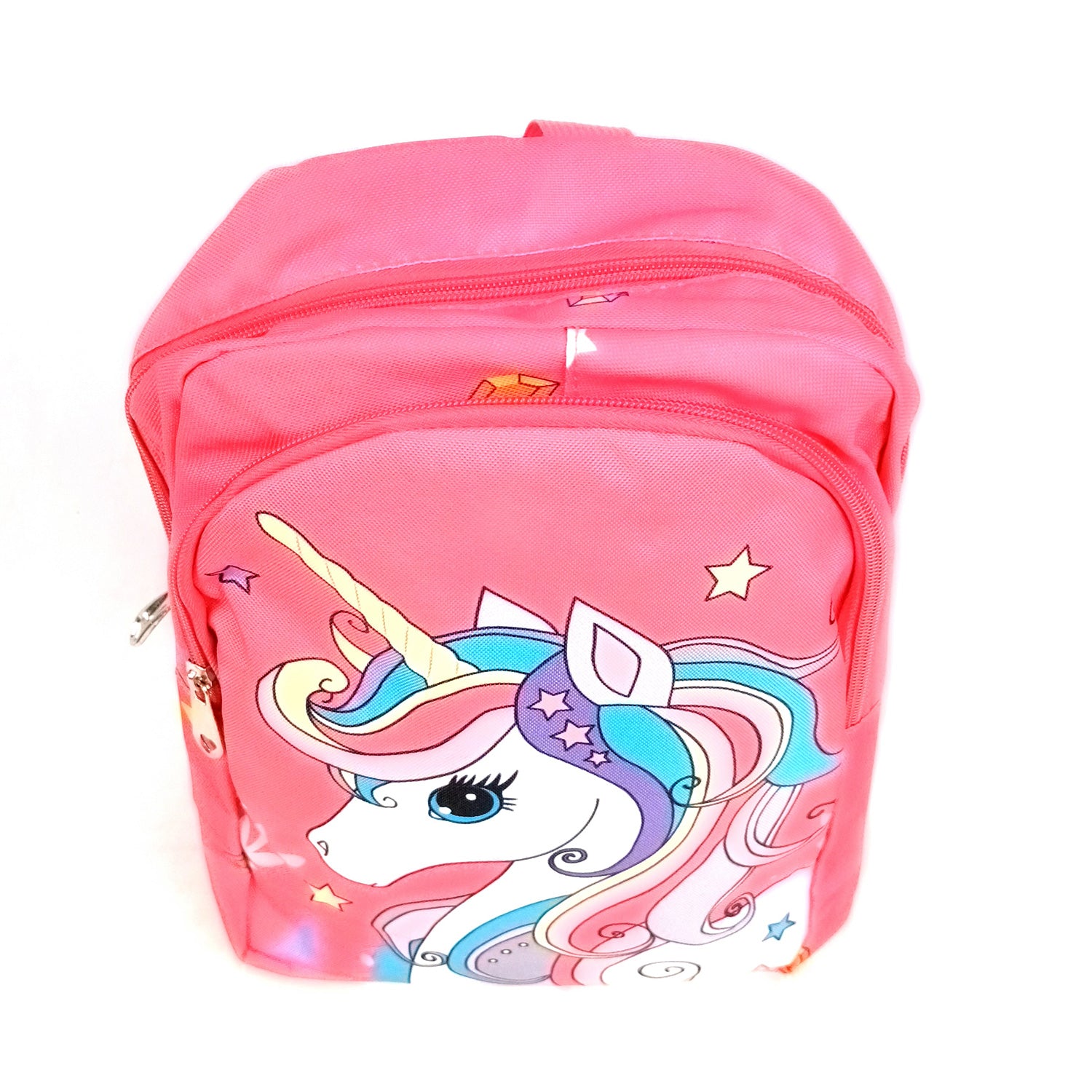 School Backpack | Kids Bag | Unicorn Bags | Casual / Picnic / Tuition Bag - for School Boys & Girls, Little Kids, Students, Preschool & Gifts - Apkamart #Colour_Dark Pink