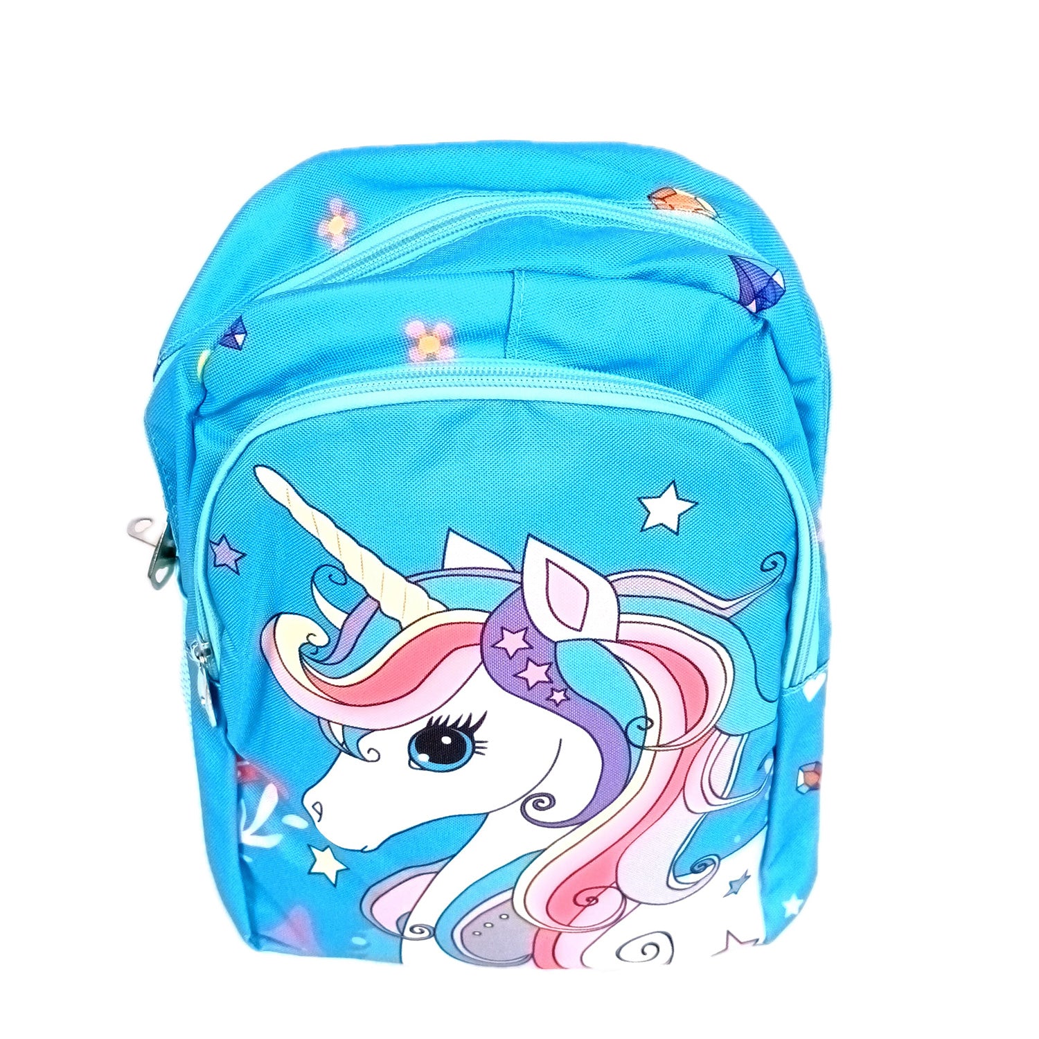 School Backpack | Kids Bag | Unicorn Bags | Casual / Picnic / Tuition Bag - for School Boys & Girls, Little Kids, Students, Preschool & Gifts - Apkamart #Colour_Green