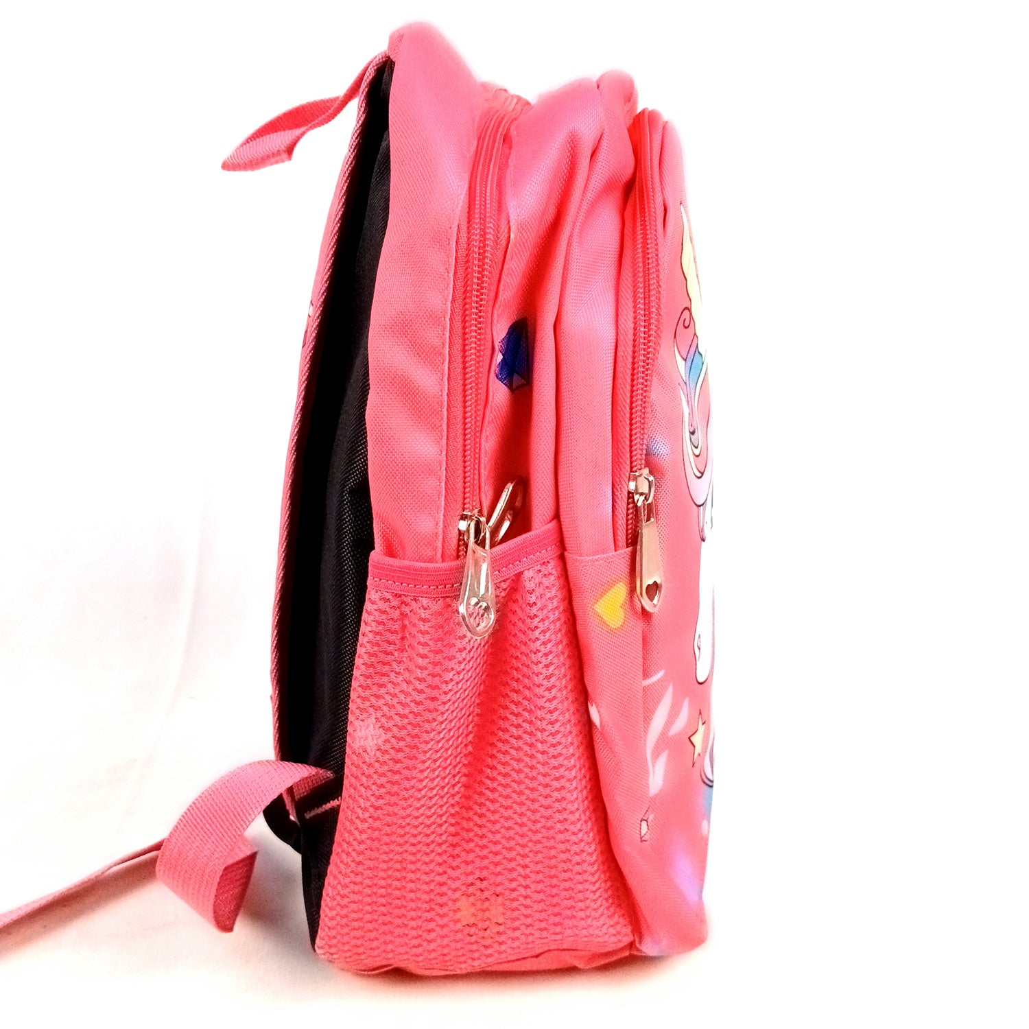 School Backpack | Kids Bag | Unicorn Bags | Casual / Picnic / Tuition Bag - for School Boys & Girls, Little Kids, Students, Preschool & Gifts - Apkamart #Colour_Dark Pink