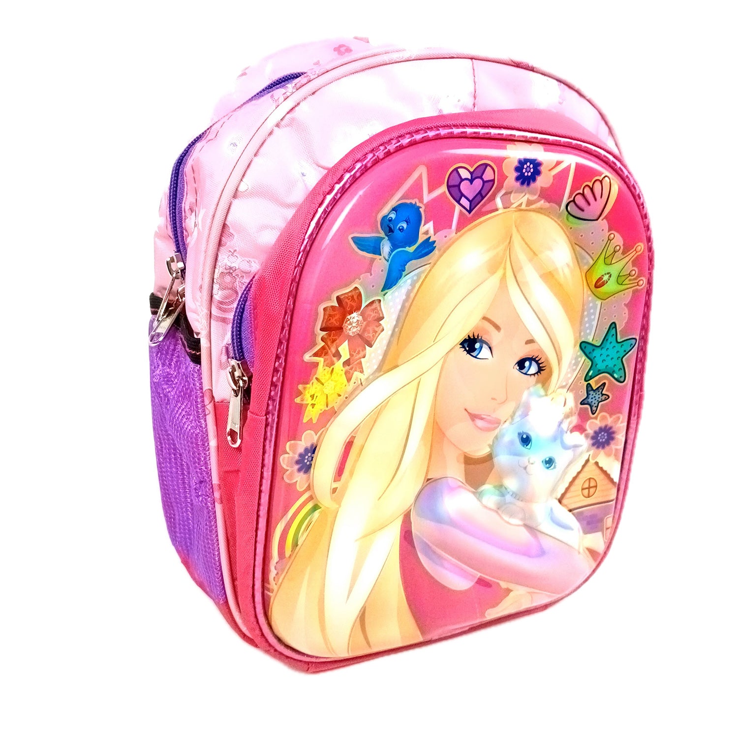 Kids School Bag | Waterproof Backpack Bags - Barbie Design | Casual / Picnic / Tuition Bag - for School Boys & Girls, Children, Students & Gifts - Apkamart #Style_Design 3