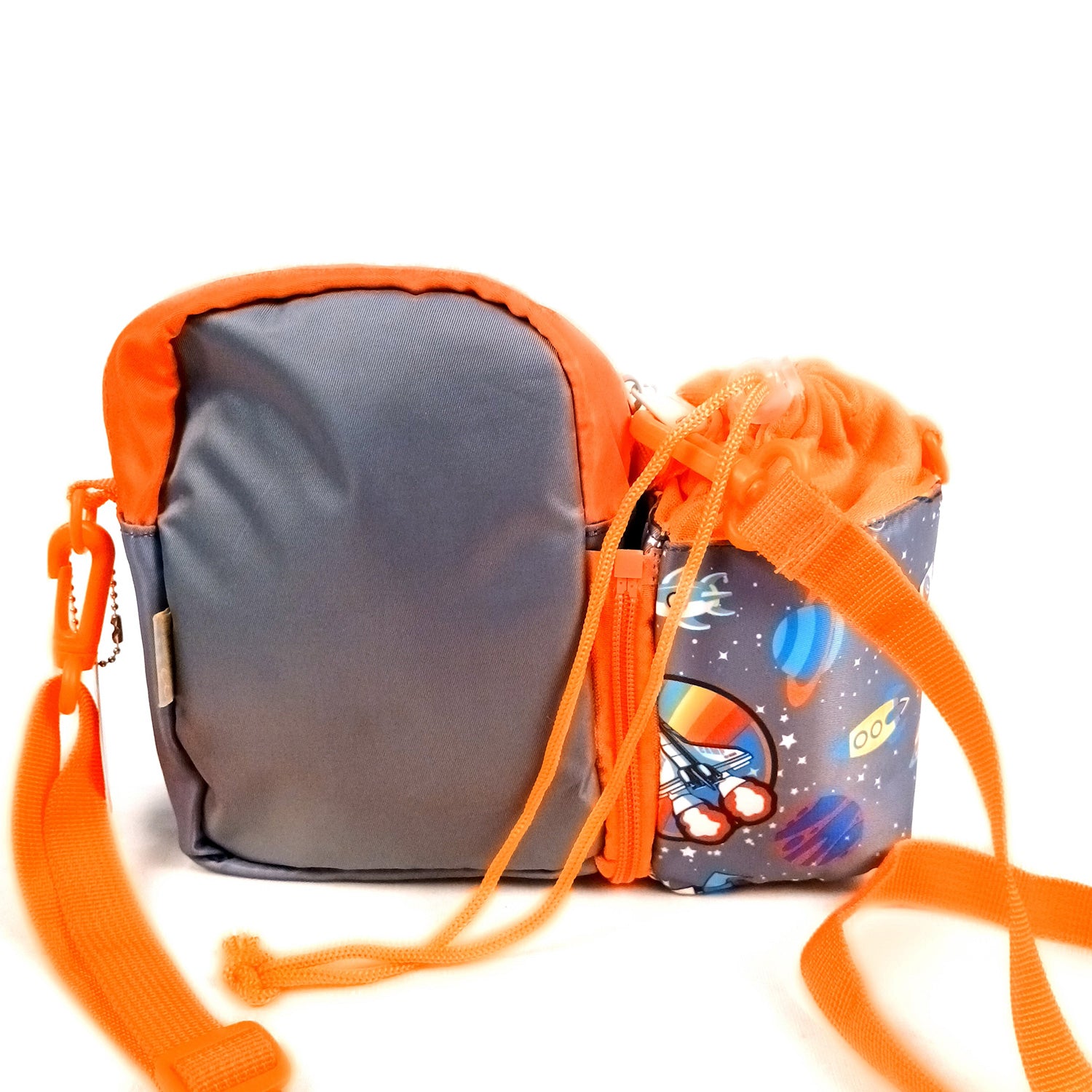 Lunch Bag for Kids | Cute Tiffin & Bottle Bags | Casual / Picnic Bag - for School Boys and Girls, Preschool & Gifts - Apkamart