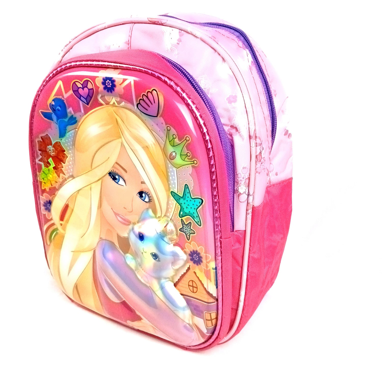 Kids School Bag | Waterproof Backpack Bags - Barbie Design | Casual / Picnic / Tuition Bag - for School Boys & Girls, Children, Students & Gifts - Apkamart #Style_Design 3