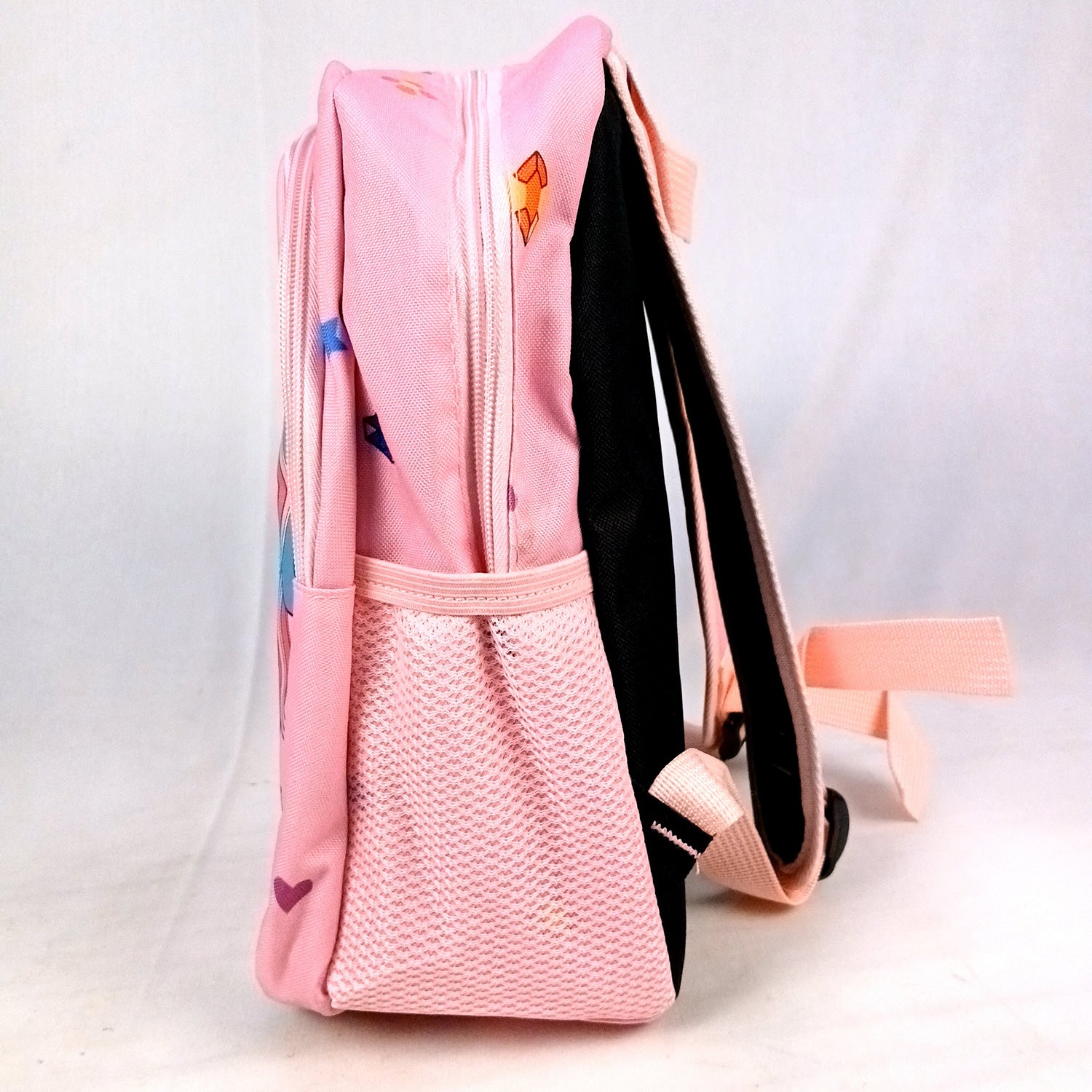 School Backpack | Kids Bag | Unicorn Bags | Casual / Picnic / Tuition Bag - for School Boys & Girls, Little Kids, Students, Preschool & Gifts - Apkamart #Colour_Light Pink