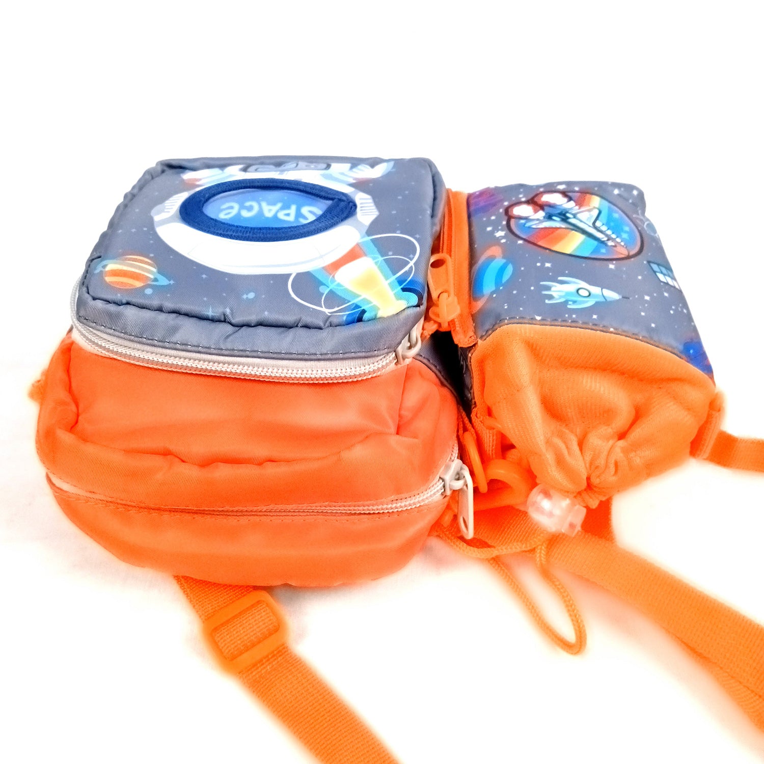 Lunch Bag for Kids | Cute Tiffin & Bottle Bags | Casual / Picnic Bag - for School Boys and Girls, Preschool & Gifts - Apkamart