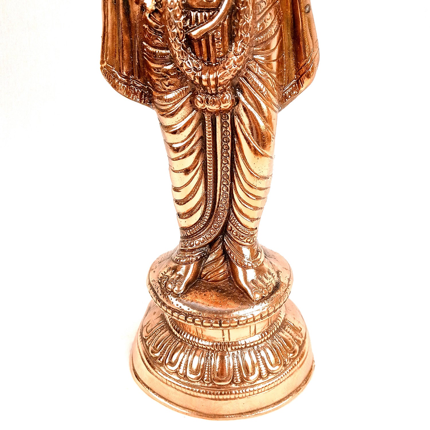 Shri Krishna Statue | Lord Krishna Idol | Big Krishna Playing Flue / Bansuri Murti - for Gift, Home, Living Room, Office, Puja Room Decoration - 20 Inch - Apkamart