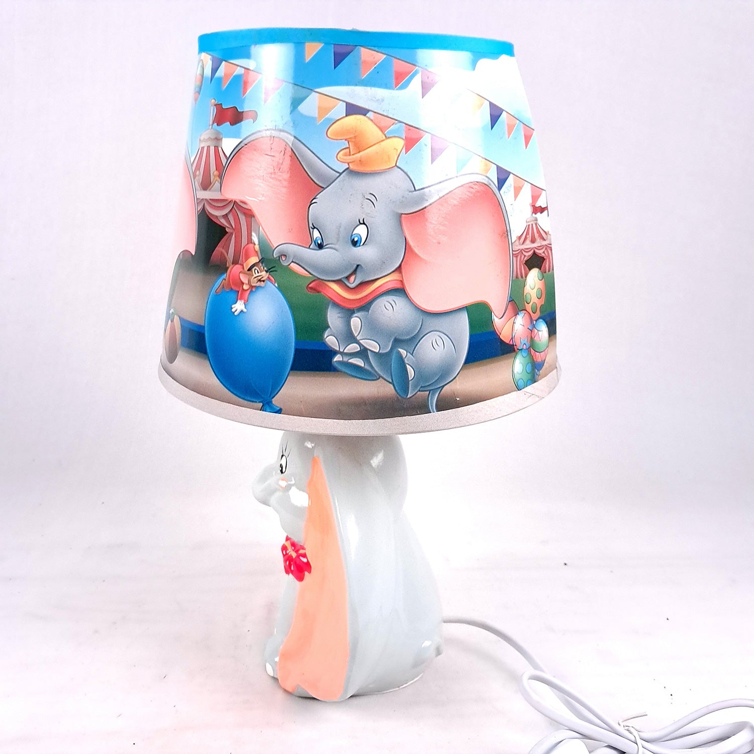 Table Lamp - Elephant Design | Bedside Lamp | Night Lamp Light - for Home Decor, Living Room, Bedroom Decor & Gift | Kids Room Decor - 13 Inch - apkamart