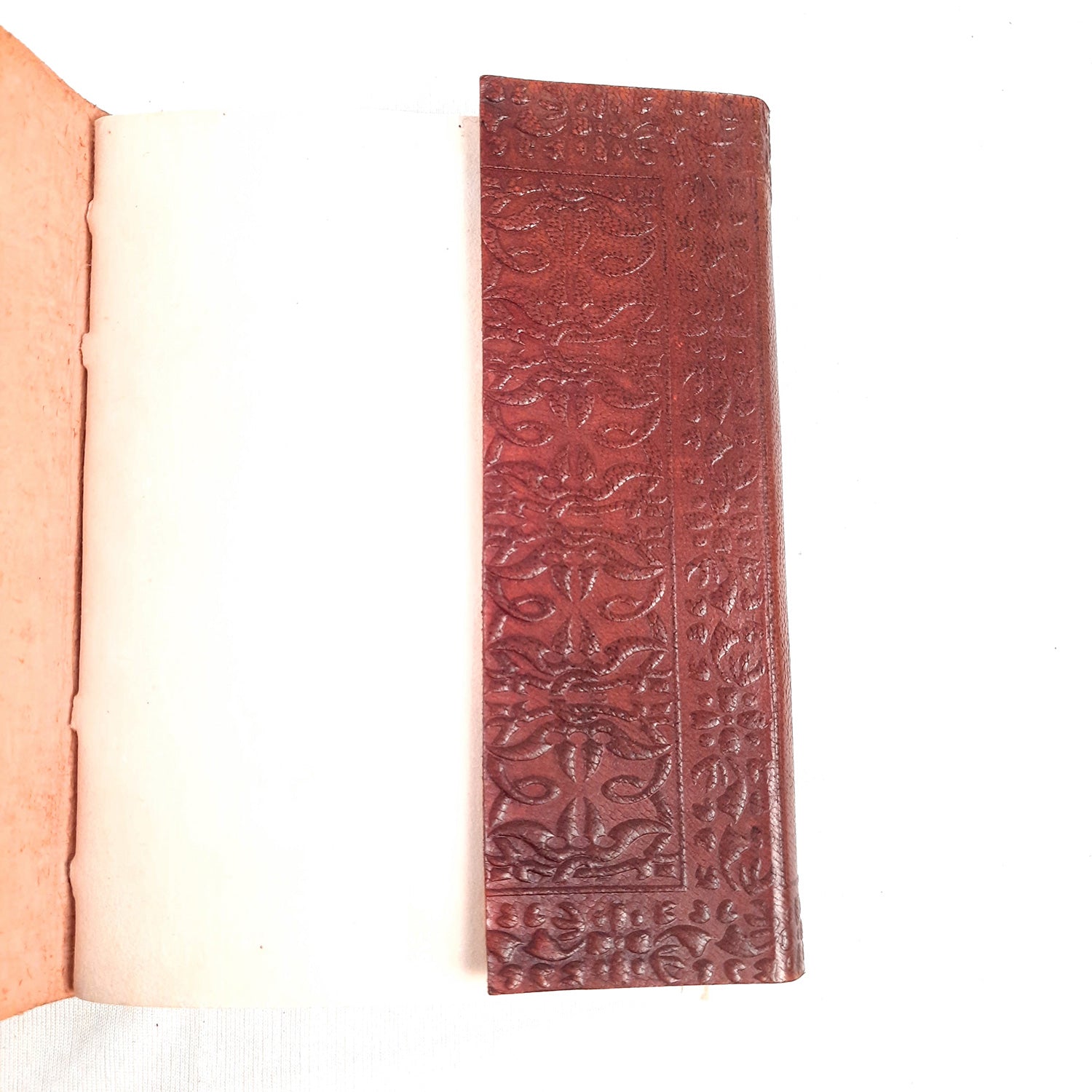 Leather Diary Vintage | Journal Notebook With Handmade Paper | Personal Traveller's Book, Sketchbook - for Writing, Table, Office, Desk, Study, Corporate Gifts | Gift for Him / Her  apkamart #Style_Design 1