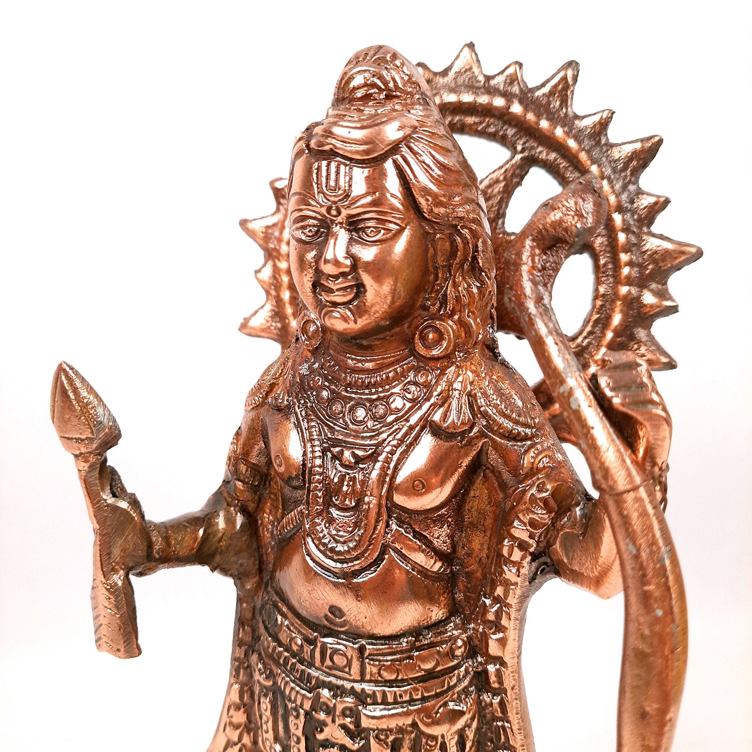 Ram Lalla Idol Statue | Shree Ram Lala Ayodhya Mandir Murti - for Pooja, Home, Temple, Decor & Gift - 13 inch - apkamart