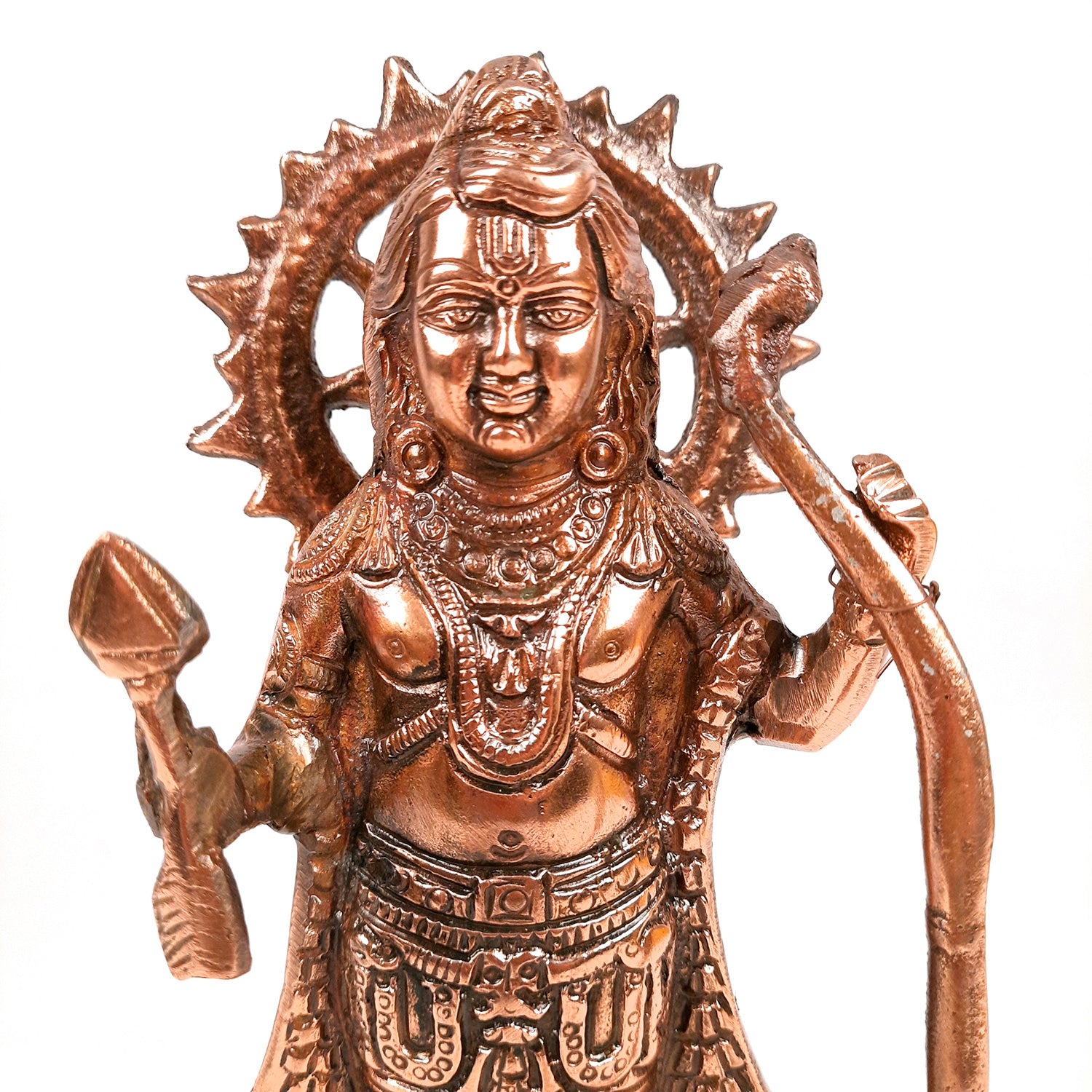 Ram Lalla Idol Statue | Shree Ram Lala Ayodhya Mandir Murti - for Pooja, Home, Temple, Decor & Gift - 13 inch - apkamart