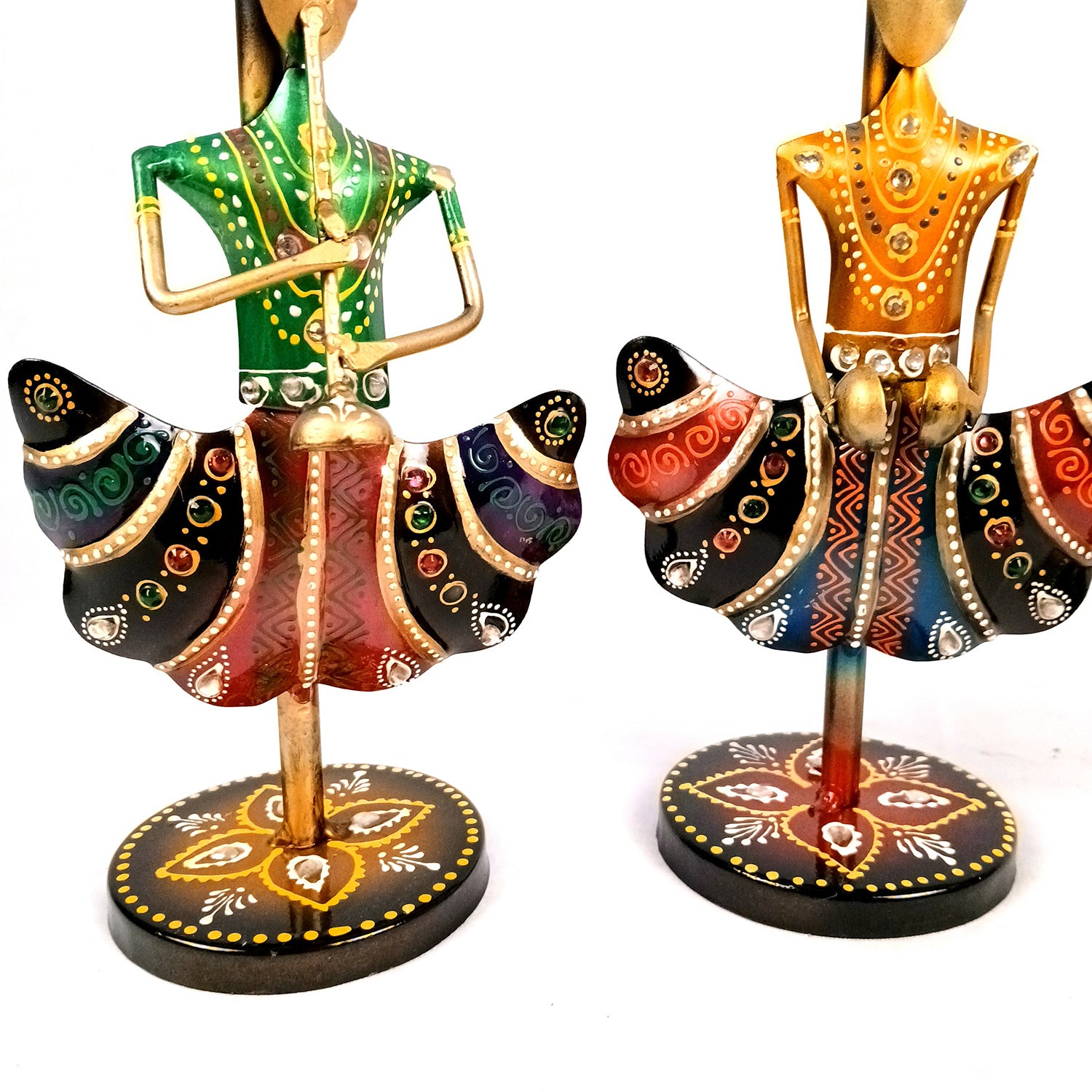 Musician Traditional Showpiece Set | Figurines With Luxurious Finish & Elegant Stone Work - for Home, Bedroom, Living Room, Office, Table Decor & Gifts -13 Inch - Apkamart