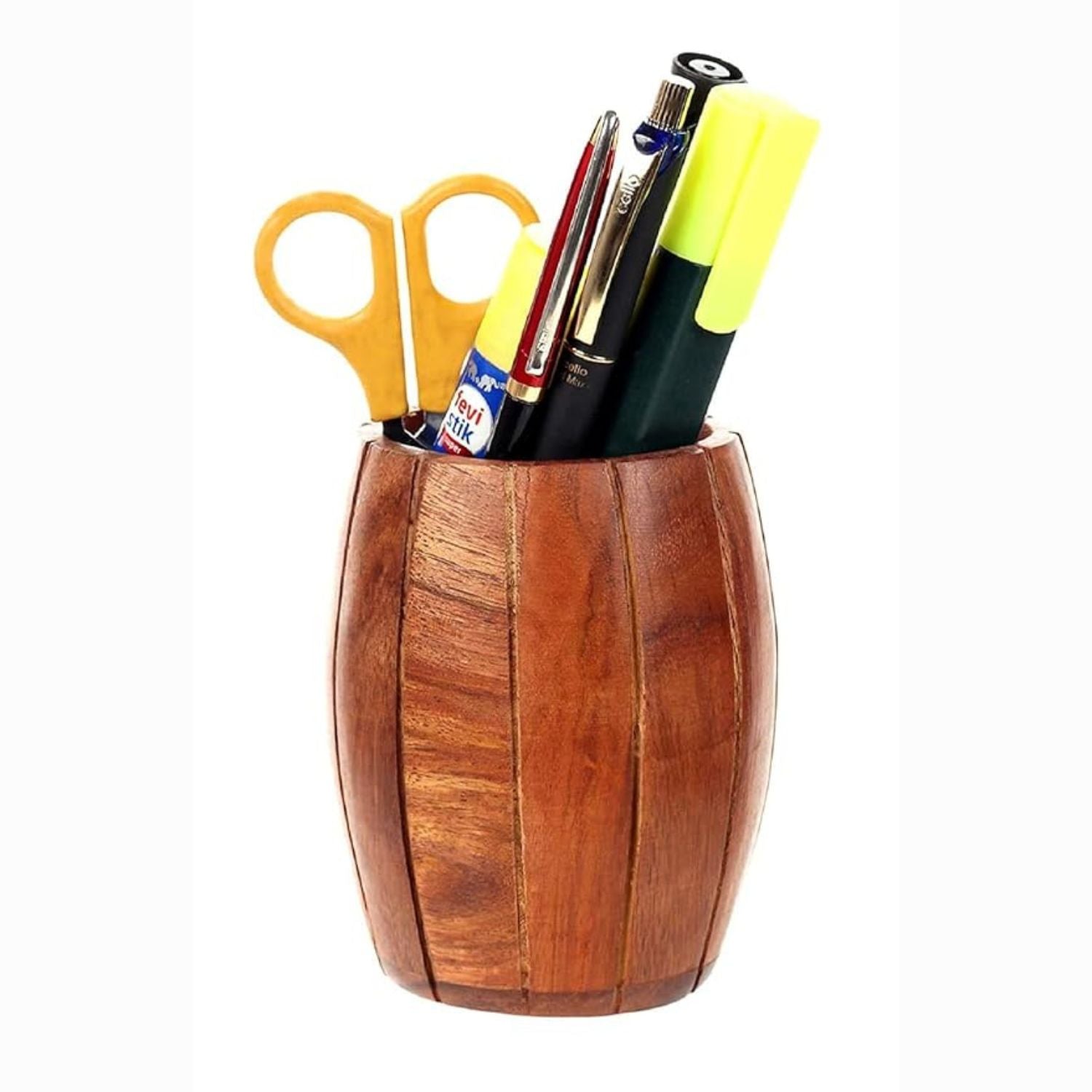 Pen Stand - Cutlery Holders | Multipurpose Organizers | Wooden Pencil Holder - For Study Table, Desk, Gift, Home, Office Decor & Corporate Gifting - apkamart #Style_Design 2