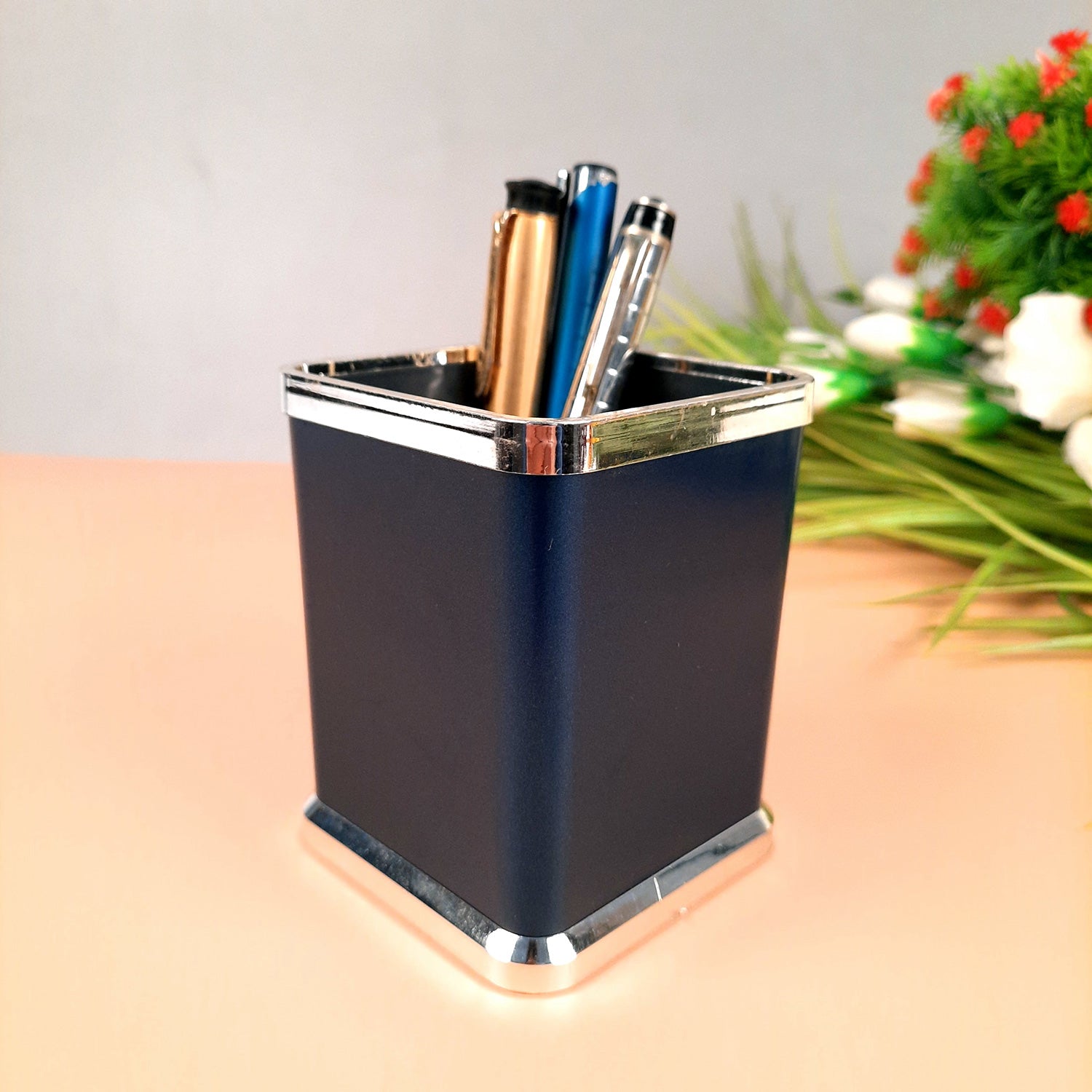 Pen Stand - Cutlery Holders | Multipurpose Organizers | Pencil Holder Stands - For Study Table, Desk, Stationary Gift, Home, Office Decor - apkamart