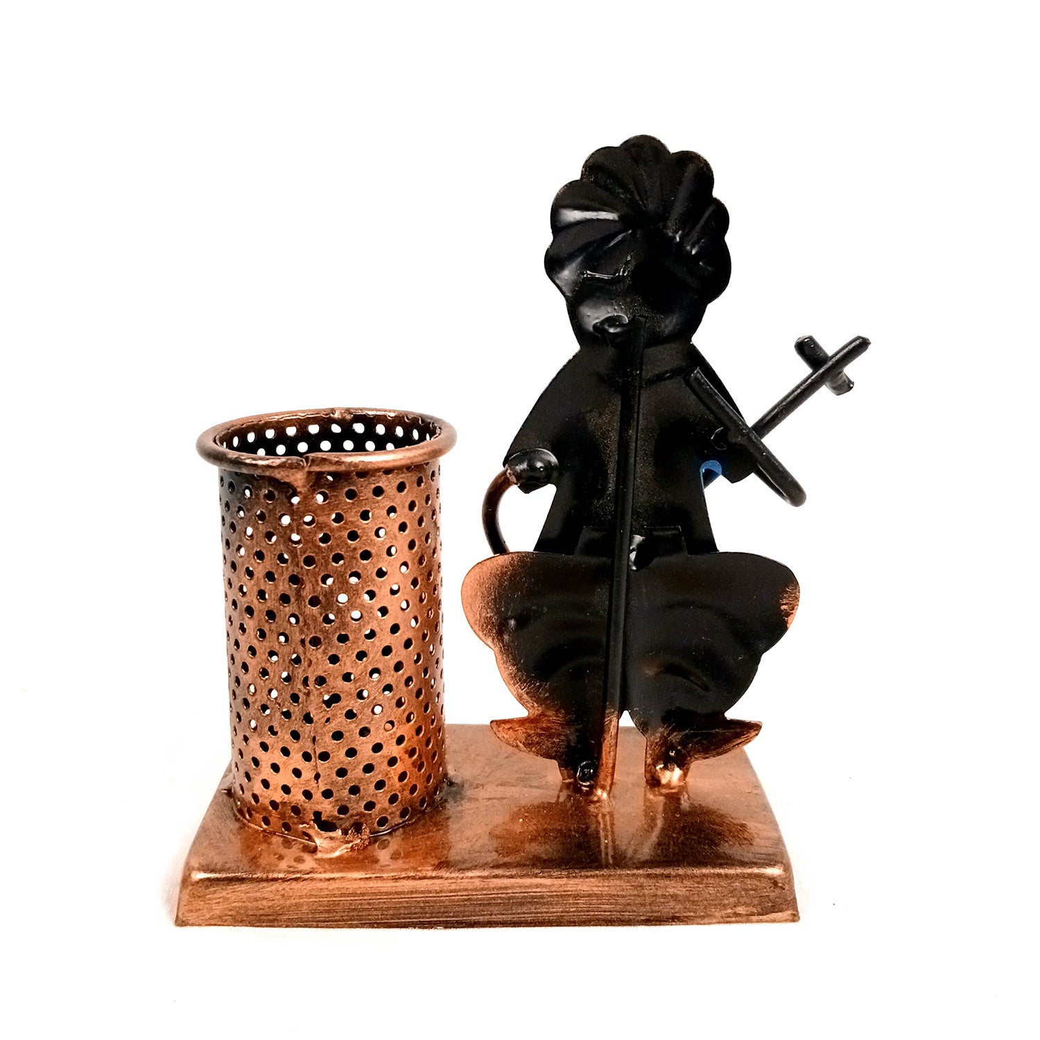 Pen Pencil Holder - Musician Design |Multipurpose Cutlery Holders - For Study Table, Desk, Stationary, Office, Dining Table, Kitchen, Home Decor - 5 Inch - Apkamart