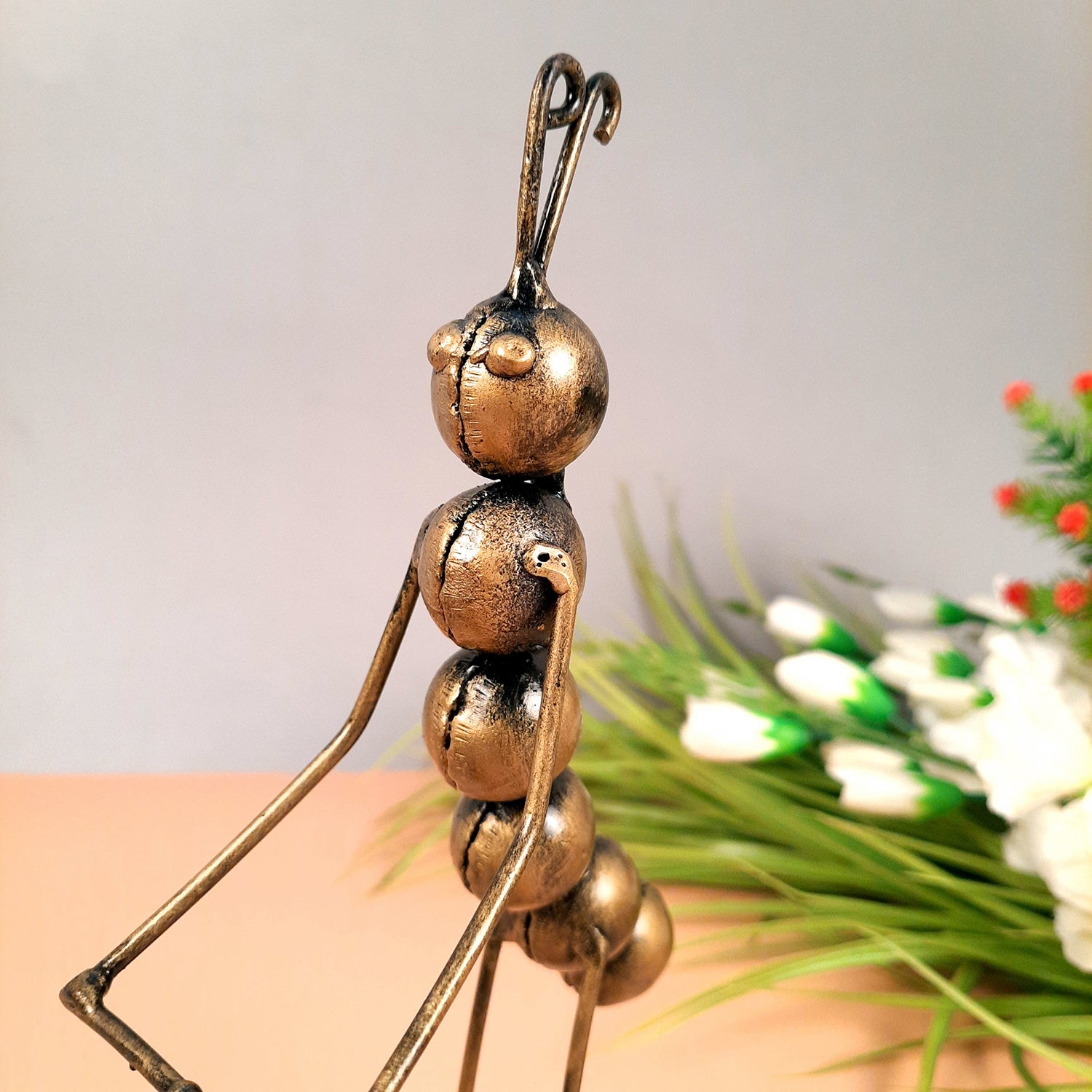 Pen Holder -Ant Design | Desk Organizer | Multipurpose Holders Stand - For Gifts, Table, Desk Organizing, Home, Office Decor - apkamart