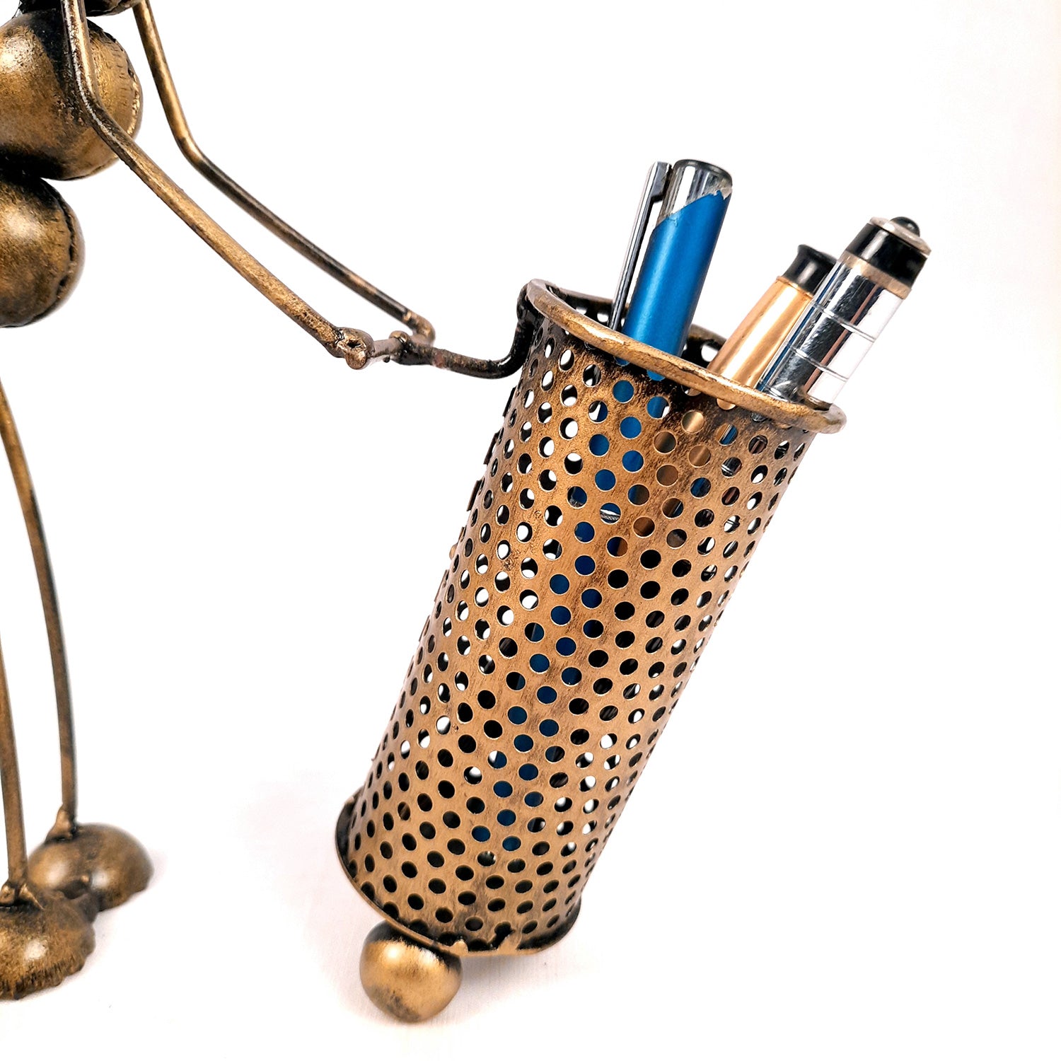 Pen Holder -Ant Design | Desk Organizer | Multipurpose Holders Stand - For Gifts, Table, Desk Organizing, Home, Office Decor - apkamart