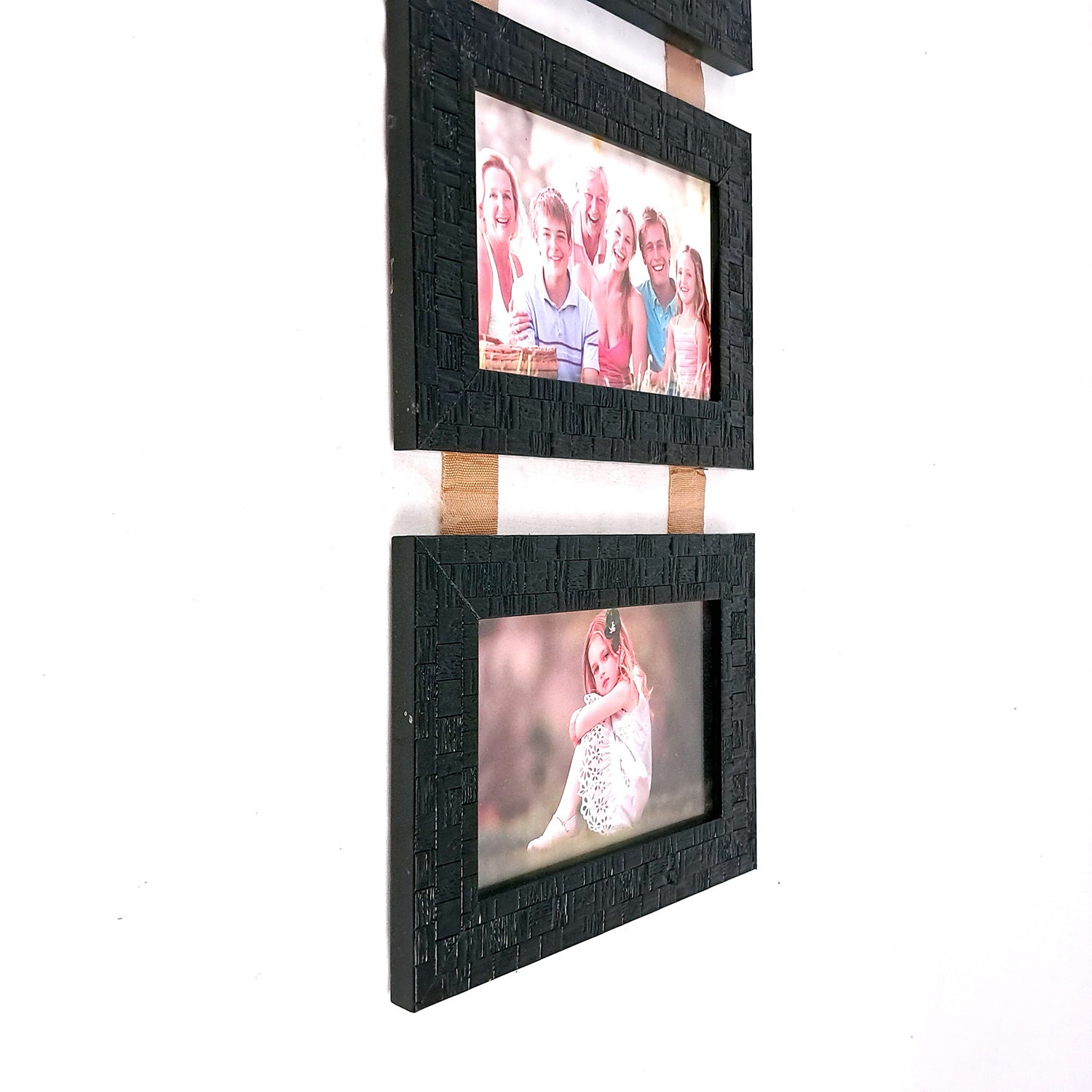 Photo Frame For Wall Hanging | Picture Frames Collage for 3 Photos - for Home, Wall Décor, Bedroom, Office, Living Room & Gifts - Apkamart #Style_Design 2