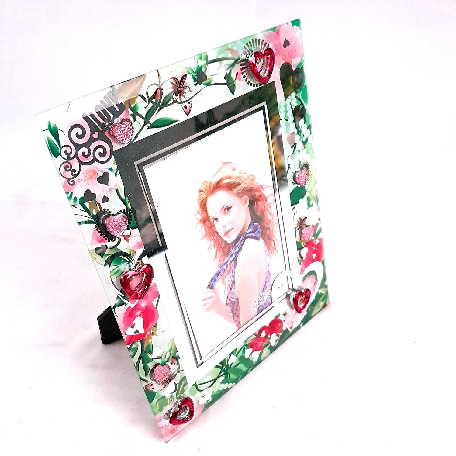 Decorative Table Photoframe | Designer Glass Picture Frames - for Home Decor, Bedroom, Table Top, Office Desk, Living Room - apkamart #Style_Design 1