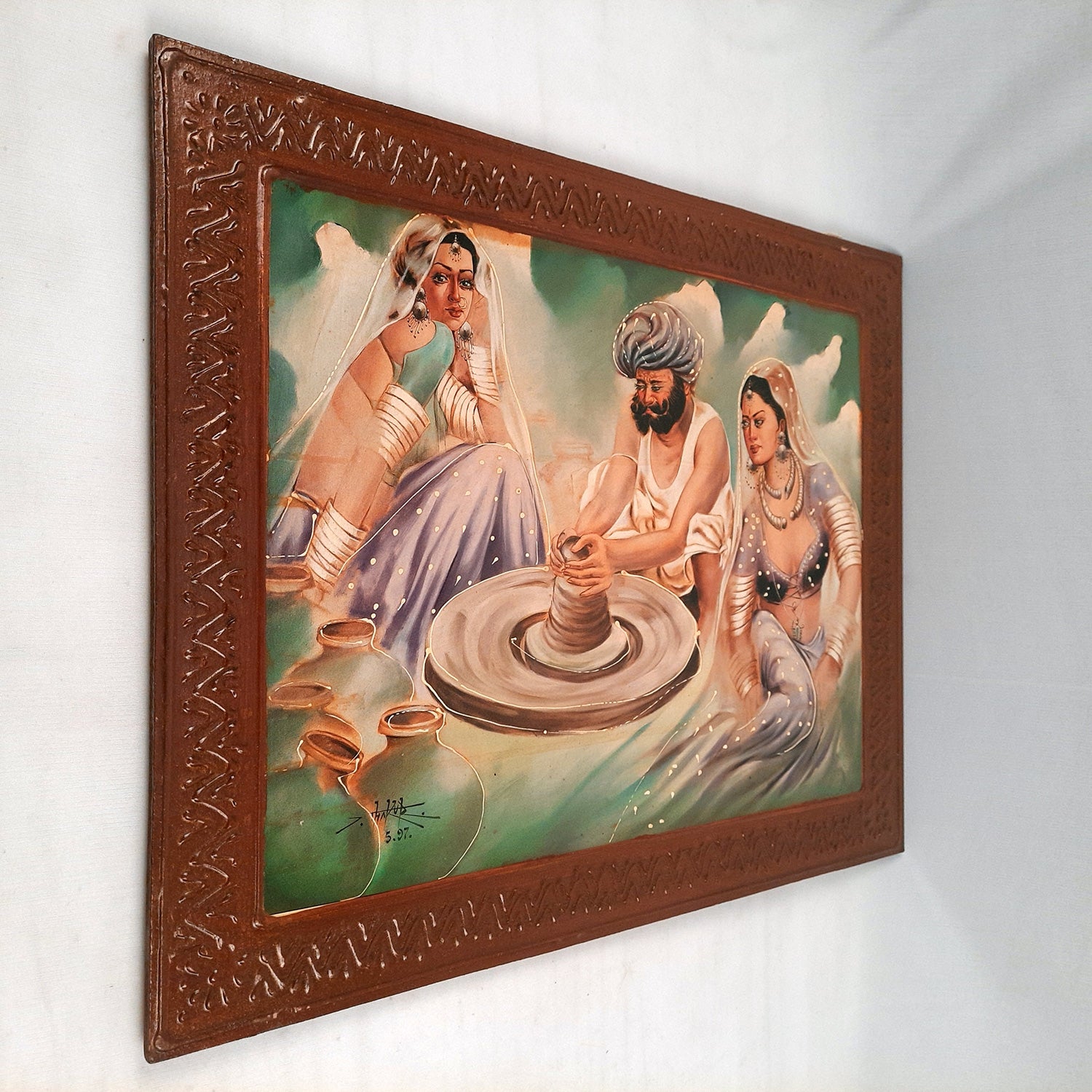 Ganesh Ji Acrylic Photo Painting Housewarming gifts | Wall Decor Gift For  Housewarming – Photo Collage Designs For Home Decor And Gifting | Badhaiyan