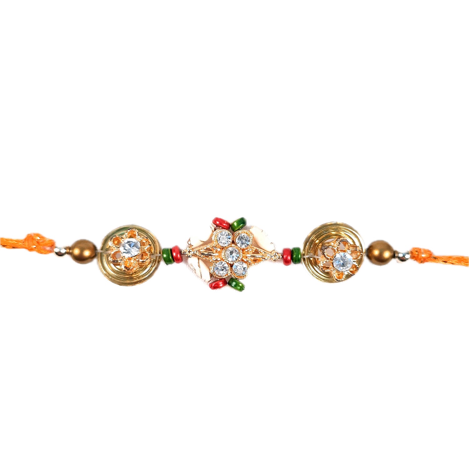 Rakhi Designer | Rakhi Premium Combo for Bhaiya, Bhabhi, Brother, Men & Kids- apkamart