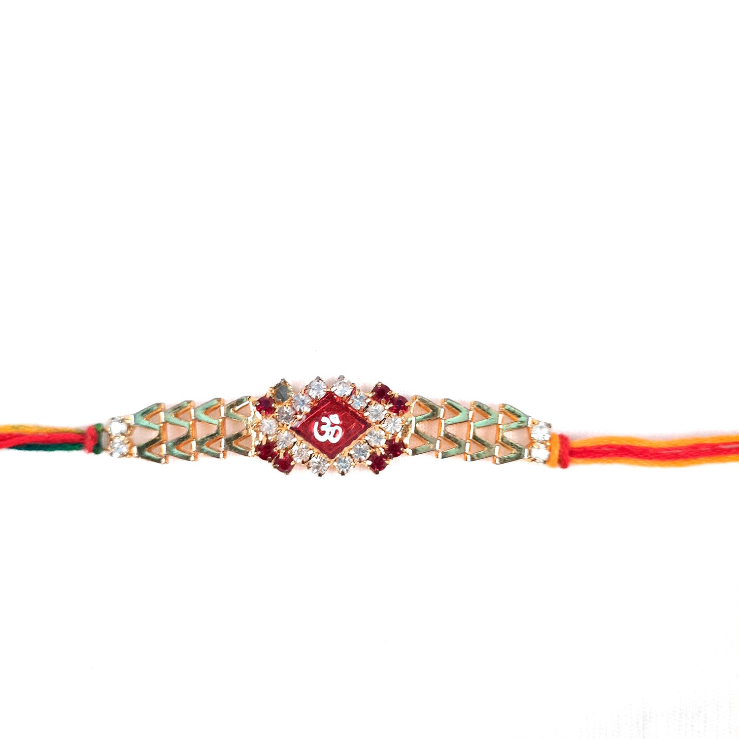 Rakhi - Stone Design | Rakhi Stylish Premium Combo for Bhaiya, Bhabhi, Brother, Bhai & Kids - apkamart 