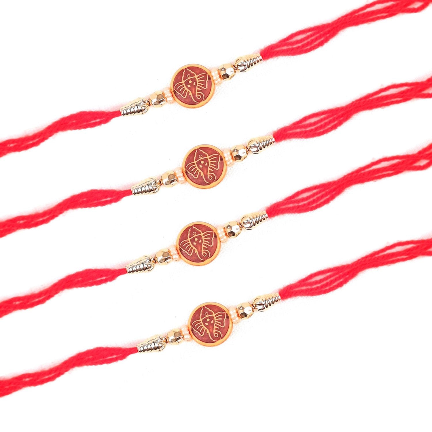 Rakhi Designer Premium | Rakhi Combo for Bhaiya, Bhabhi, Brother & Kids | For Raksha Bandhan - apkamart #Style_pack of 4