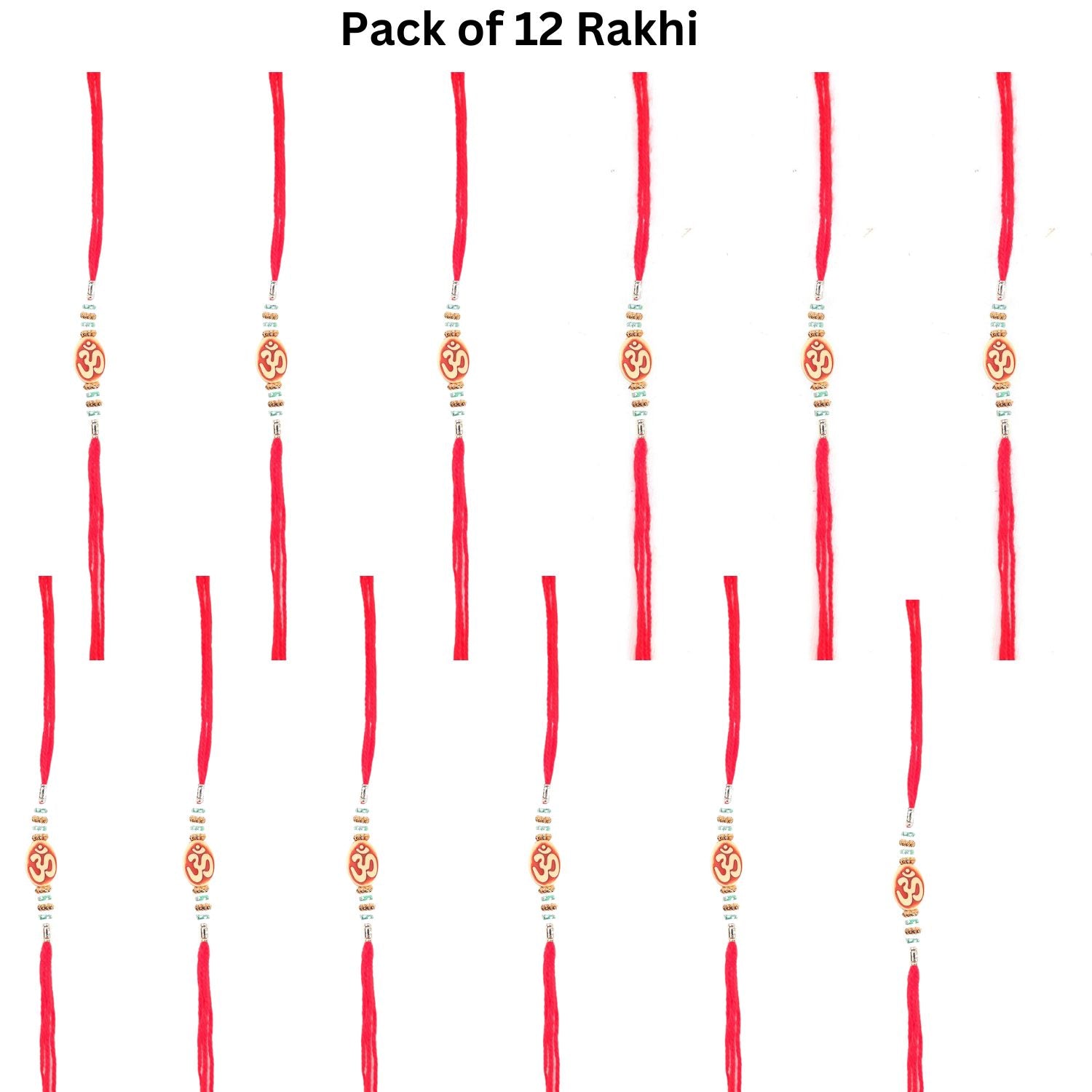 Rakhi Designer Premium | Rakhi Combo for Bhaiya, Bhabhi, Brother & Kids | For Raksha Bandhan - apkamart #Style_pack of 12