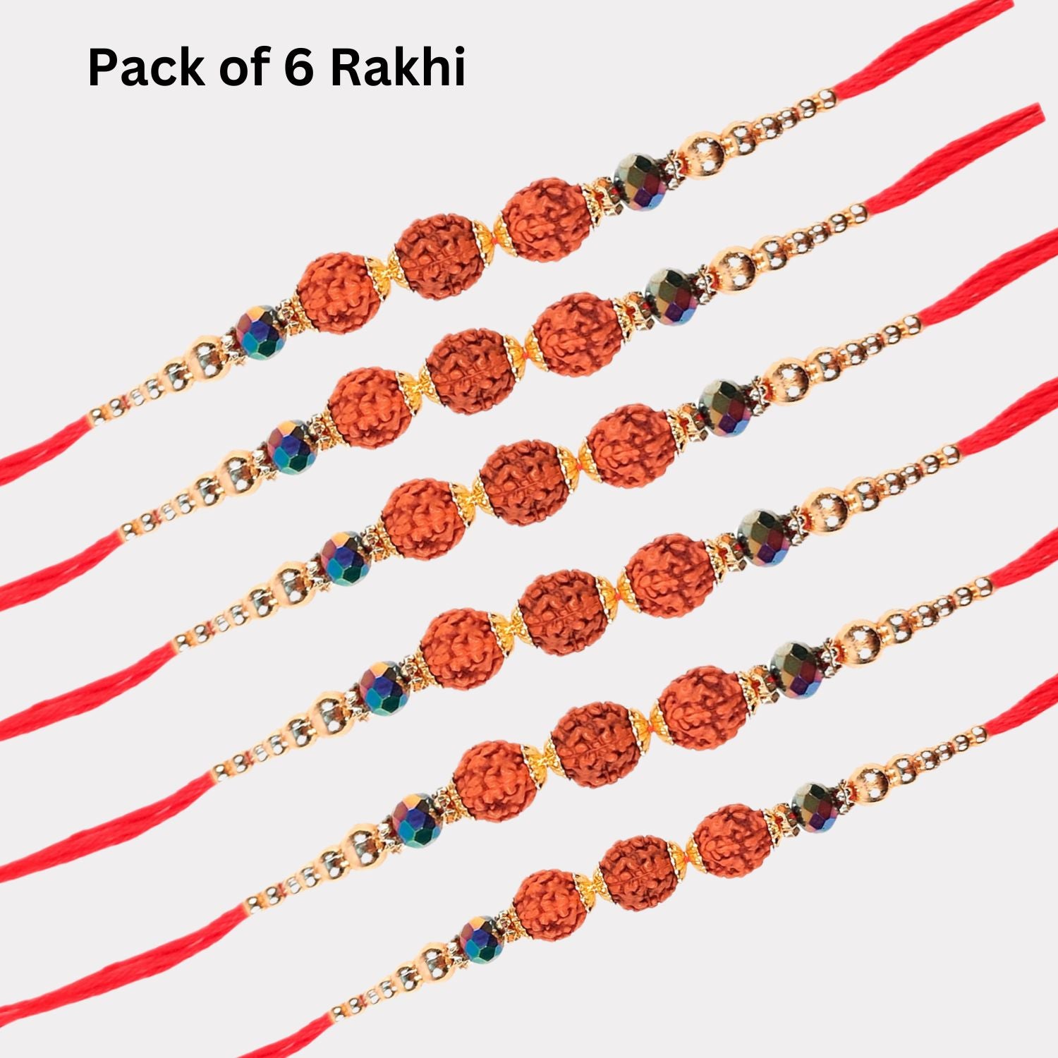 Rakhi Stylish | Evil Eye Rakhi | Ganesh Rakhi Combo for Bhaiya, Bhabhi, Brother & Kids - apkamart #Style_Pack of 6