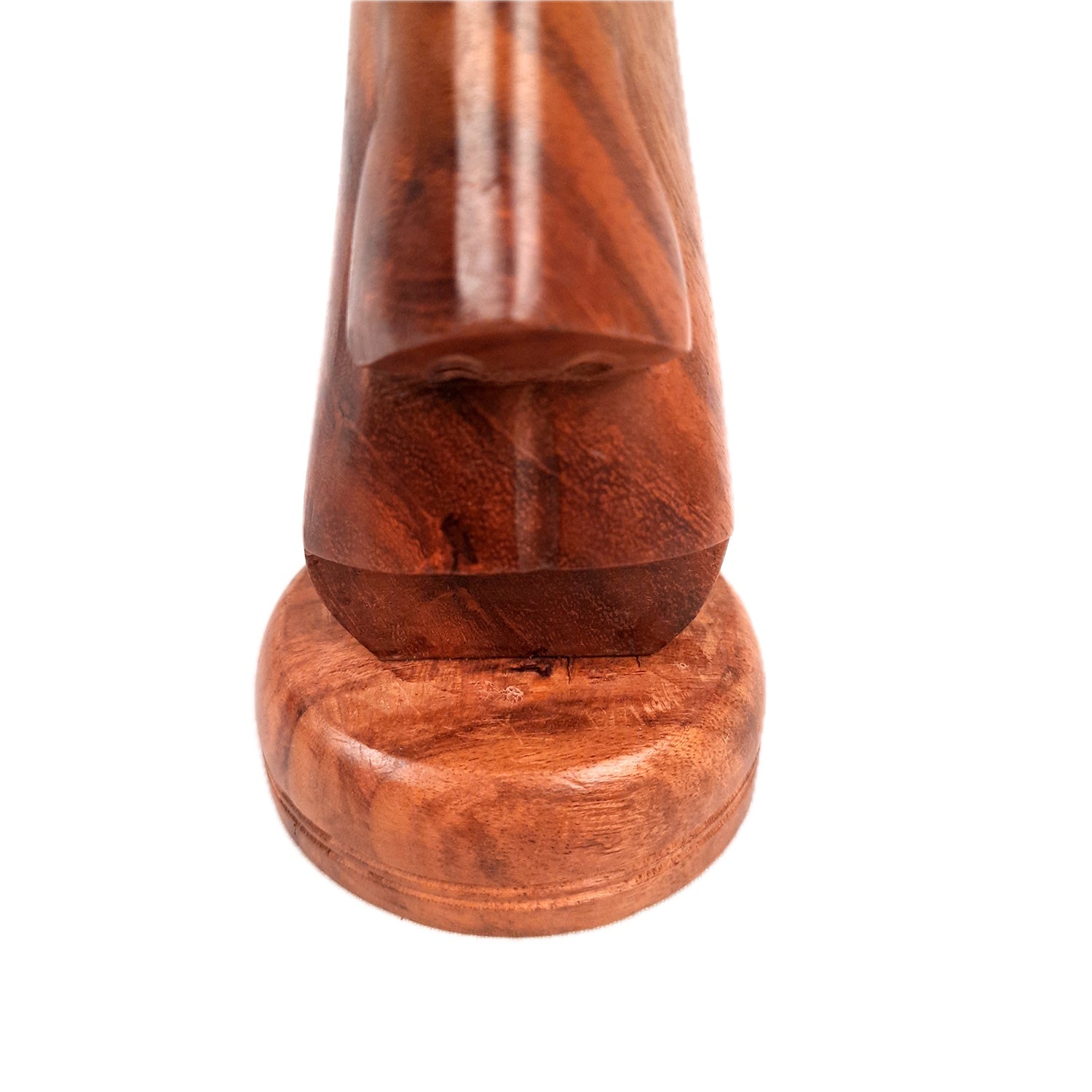 Wooden Nose Shaped Spectacle Holder | Specs Stand | Glasses Stands - For Home, Desktop, Table, Office Decor, Organization & Gifts - 6 Inch - Apkamart