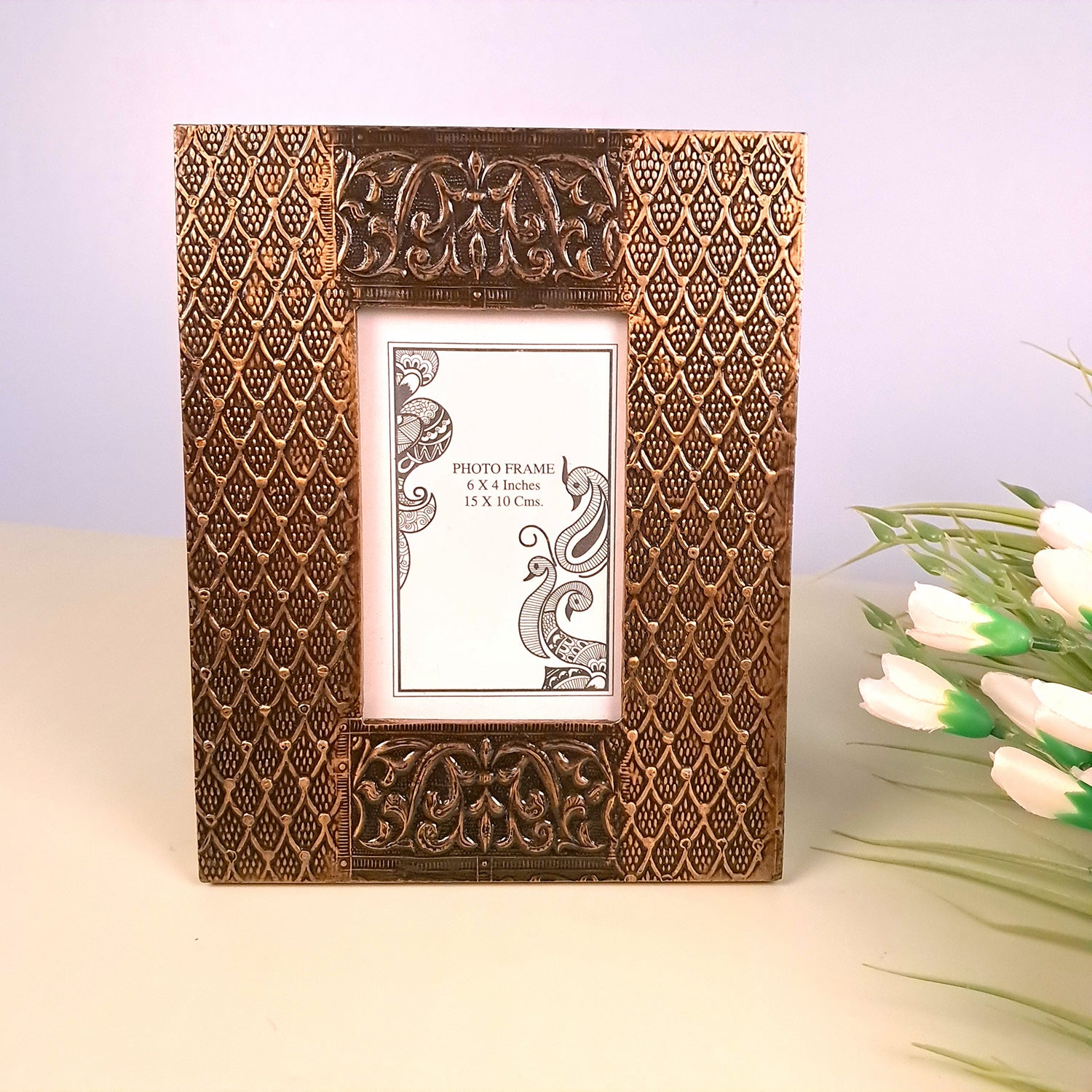 Wooden Photo Frame | Handcrafted Table Picture Frames - For Home Decor, Office Desk, Bedroom & Living Room - 10 Inch - apkamart #Style_Design 1