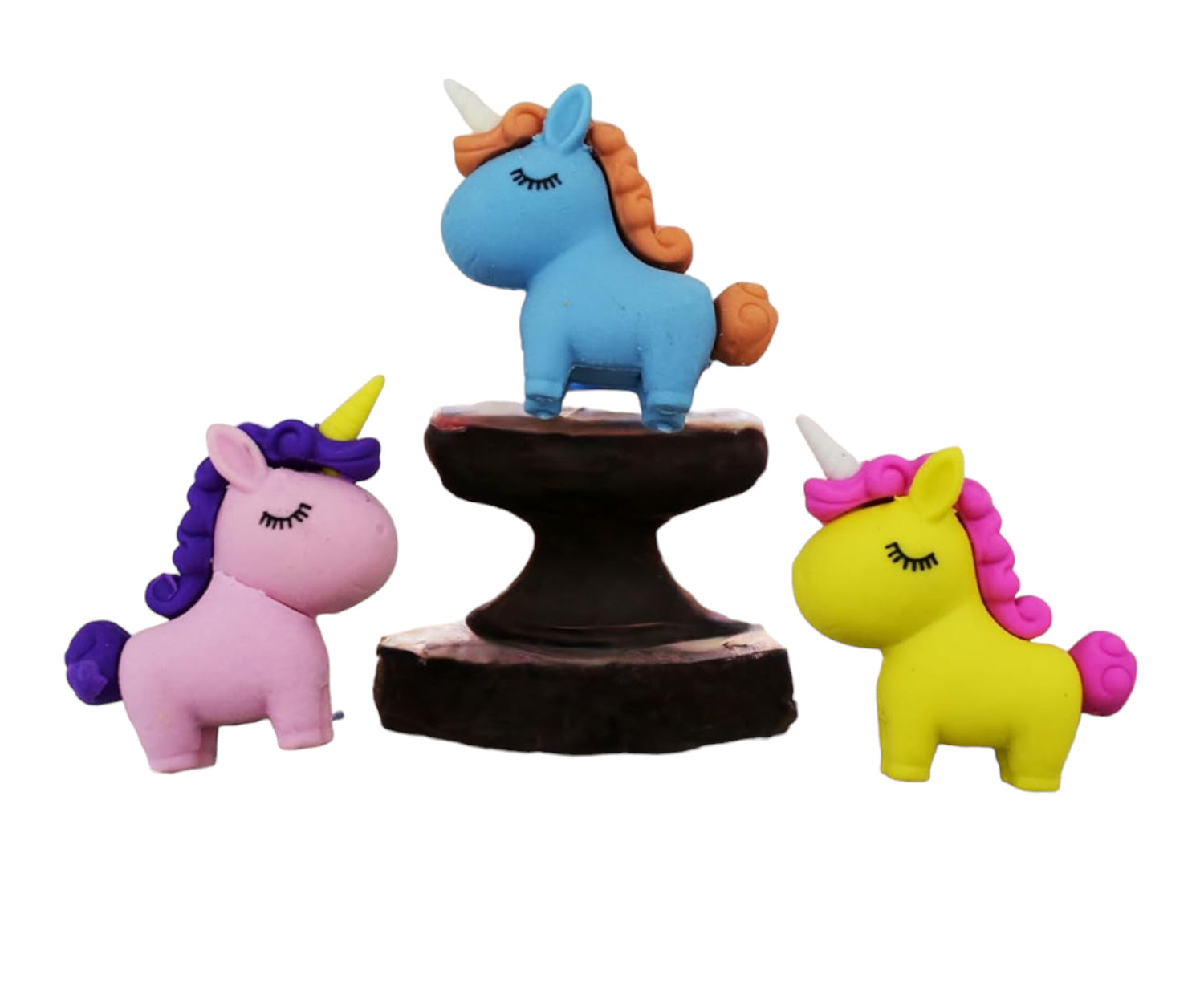 Kids Eraser Unicorn Shape - For School, Kids, Birthday Return Gift