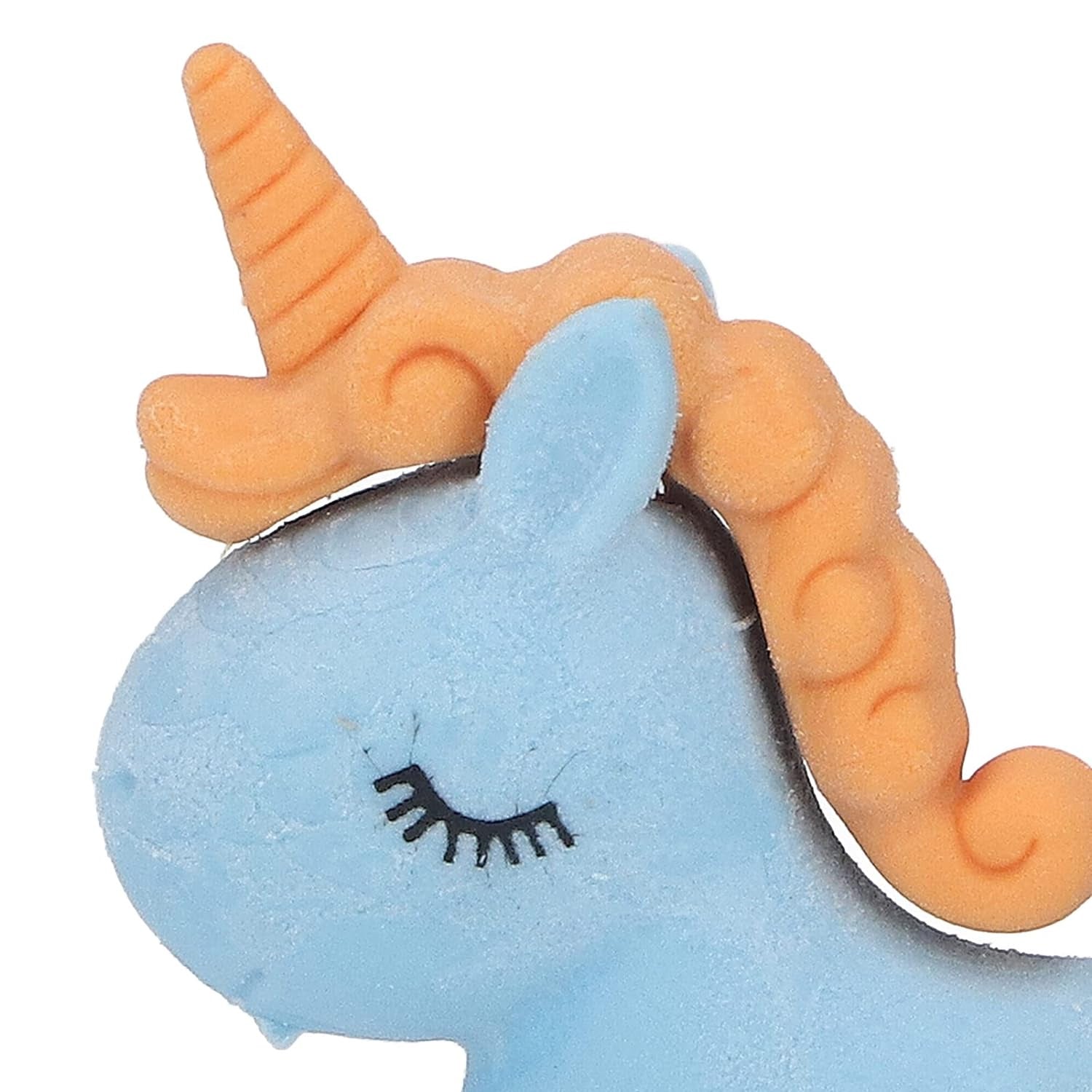 Kids Eraser Unicorn Shape - For School, Kids, Birthday Return Gift