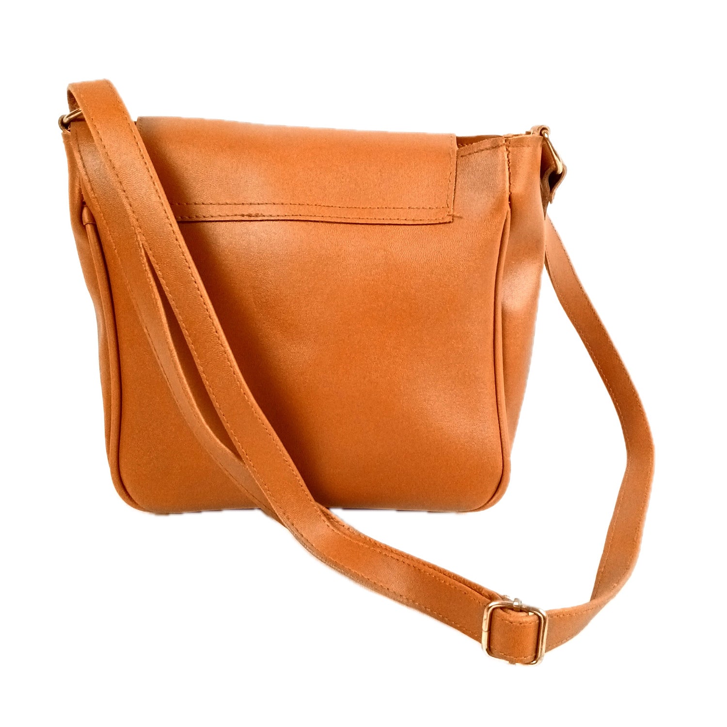 Sling Bag | Latest Trendy Cross Body Bag | Premium PU Leather Shoulder Bags | Stylish Ladies Purse Handbag - For Woman, Girls, Parties, Office & Gifts - Apkamart #Colour_Orange