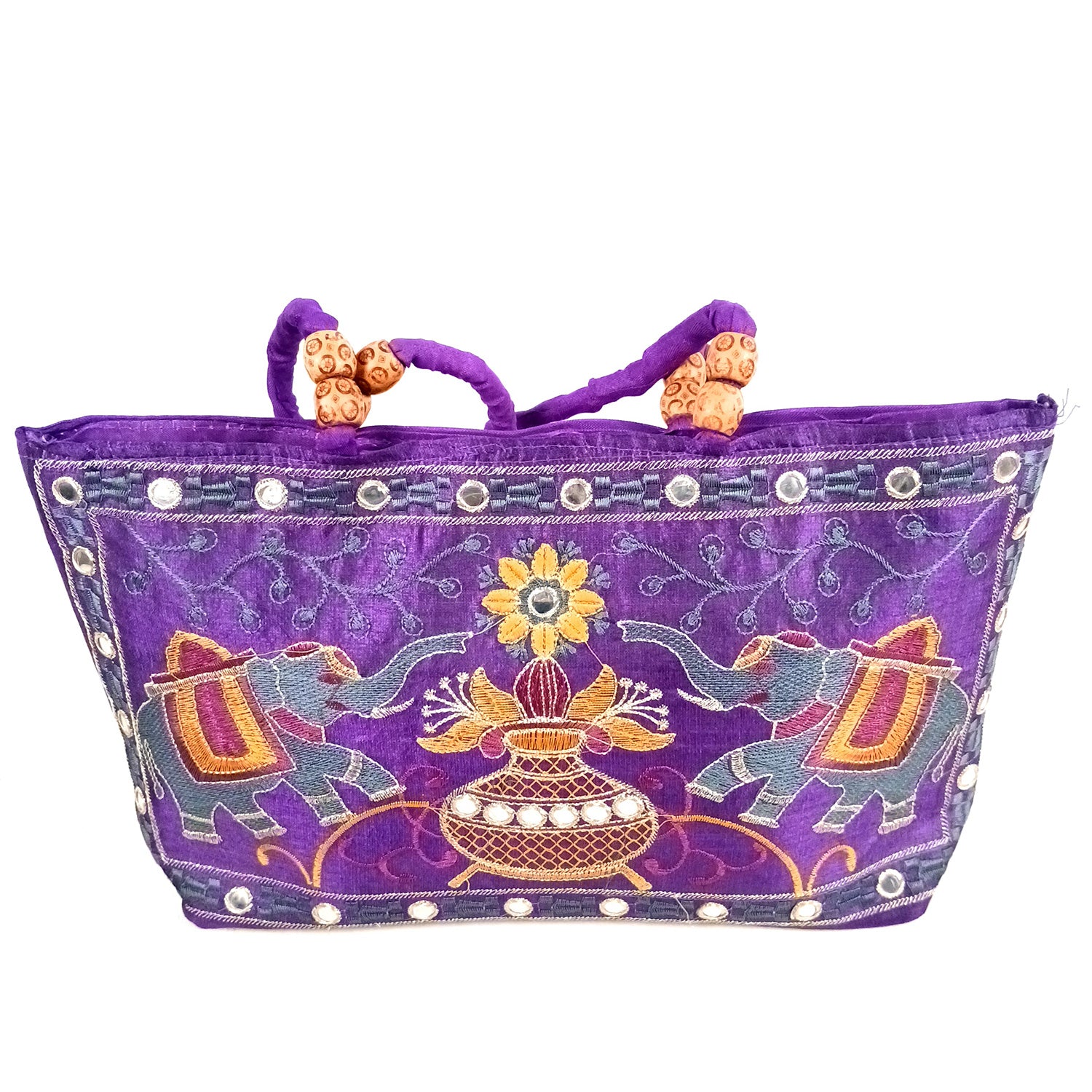 Clutch Bags With Embroidery Work | Latest Trendy Shoulder Sling Bags | Stylish Ladies Purse Handbag - For Woman, Girls, Tablet, Office & Gifts - 15 Inch - Apkamart