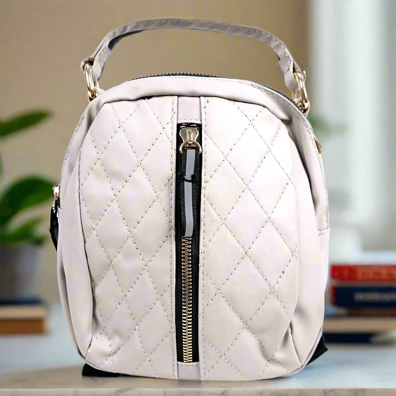 Backpack Bag | Casual Pithu Bags | Latest Trendy Office Bag | School & College Bags for Girls - For Woman, Girls, Laptop, Office & Gifts - Apkamart #Colour_White