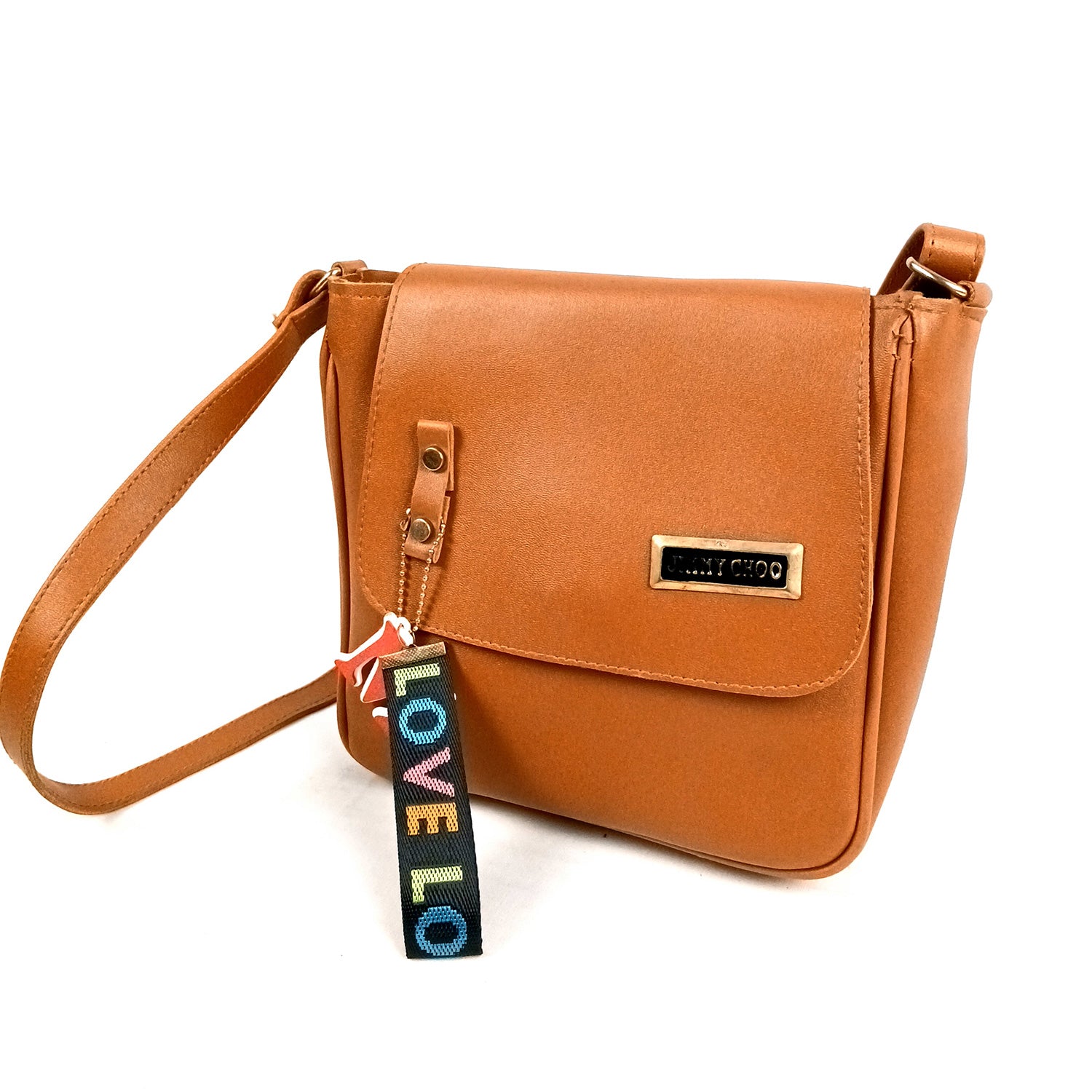 Sling Bag | Latest Trendy Cross Body Bag | Premium PU Leather Shoulder Bags | Stylish Ladies Purse Handbag - For Woman, Girls, Parties, Office & Gifts - Apkamart #Colour_Orange