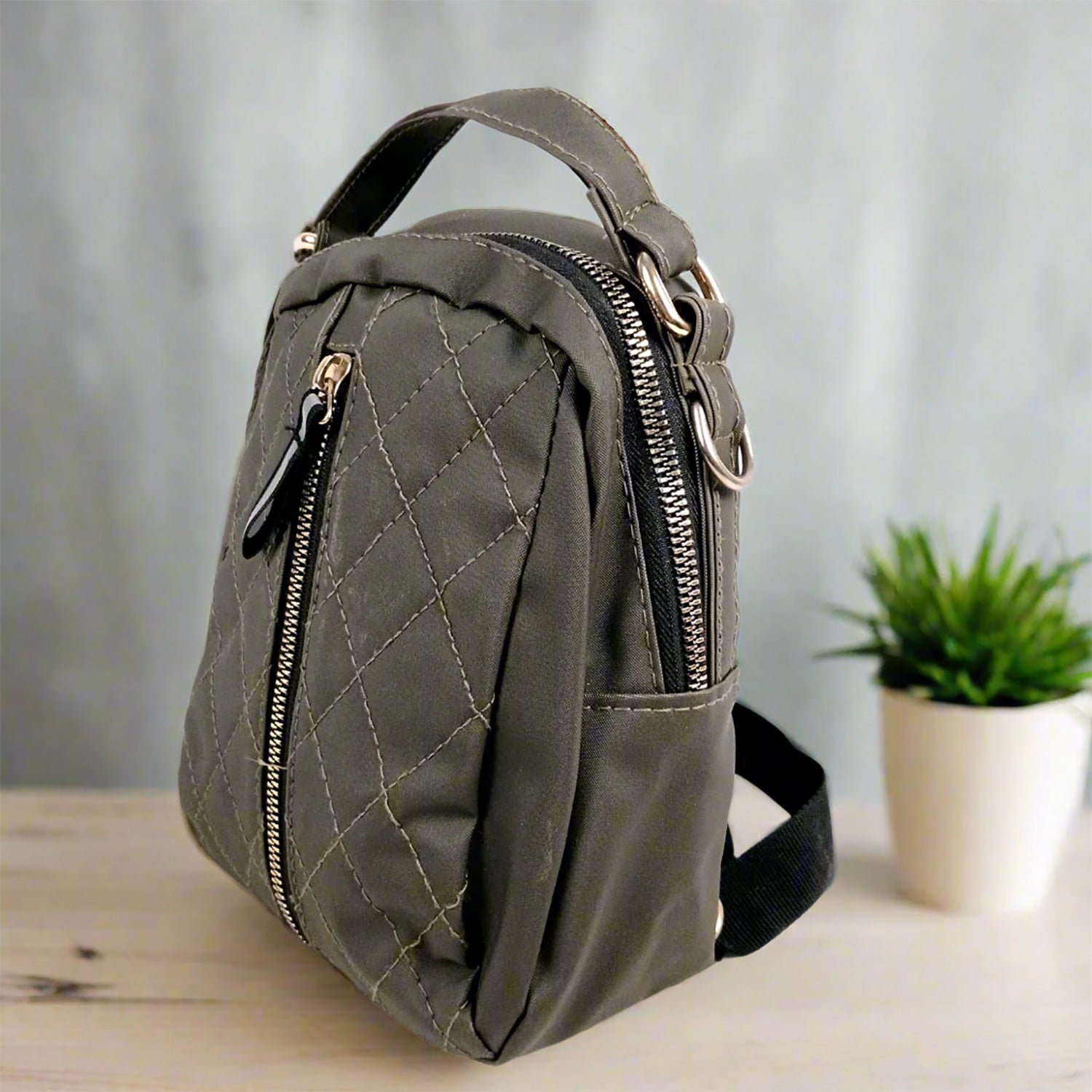 Backpack Bag | Casual Pithu Bags | Latest Trendy Office Bag | School & College Bags for Girls - For Woman, Girls, Laptop, Office & Gifts - Apkamart #Colour_Green