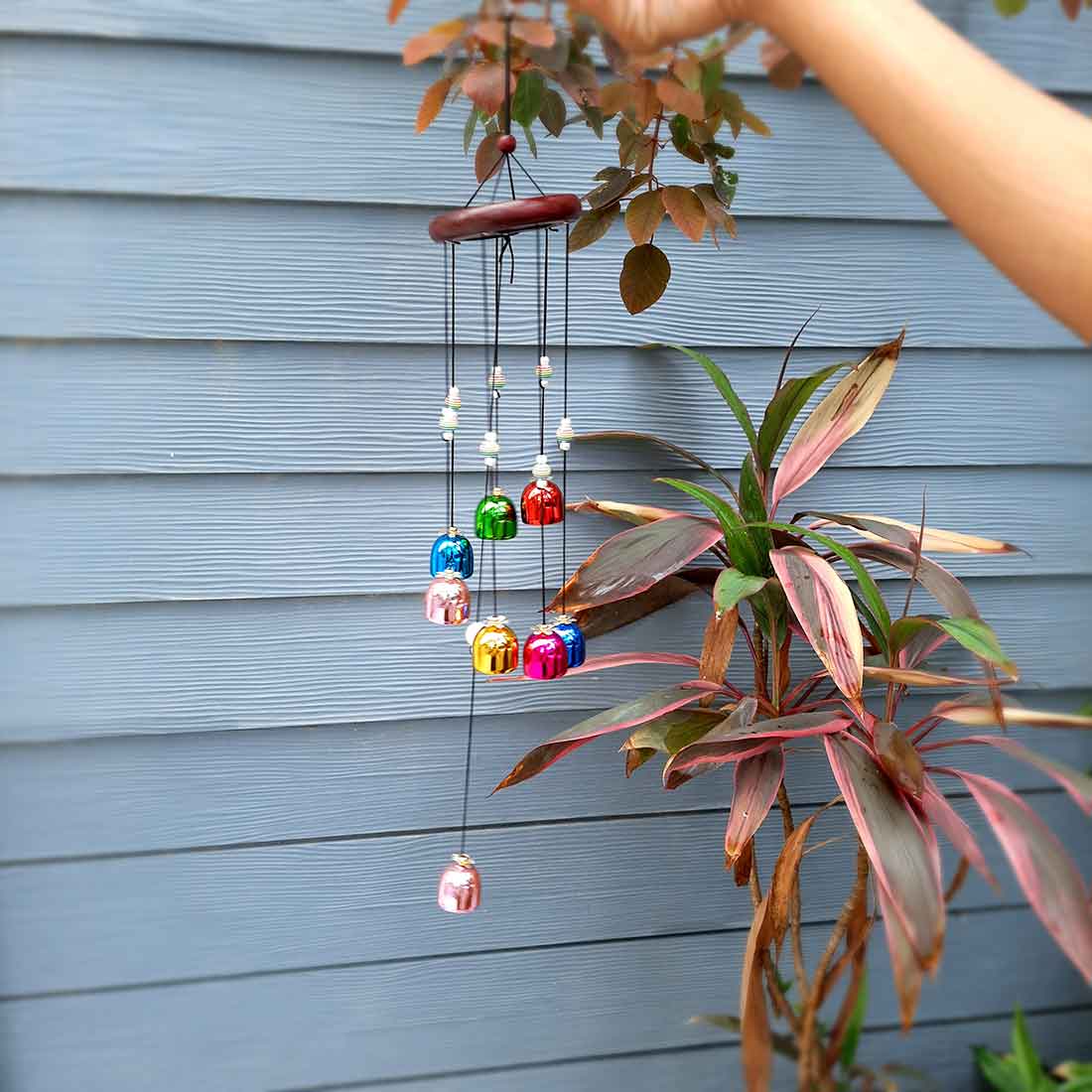 Wind Chime -for Garden Decoration & Wall Hanging  - 21 inch - ApkaMart