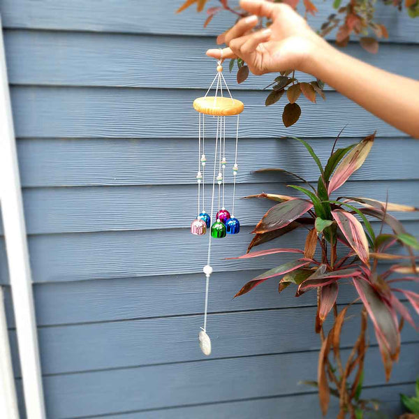 Wind Chime - for Garden Decoration & Wall Hanging - 22 Inch - ApkaMart