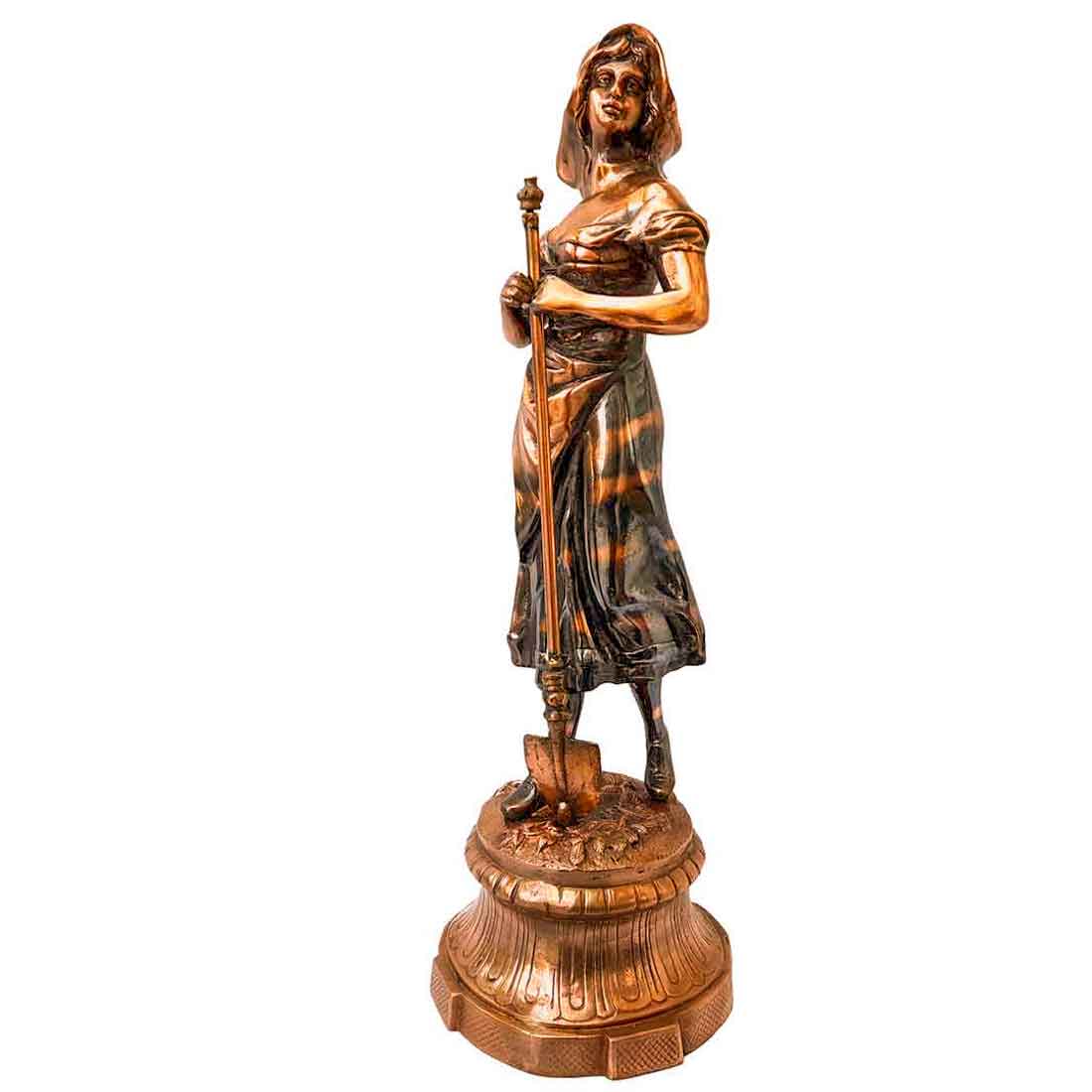 Lady Showpiece - Female Figurines - for Side Table Decoration  30 Inch - ApkaMart