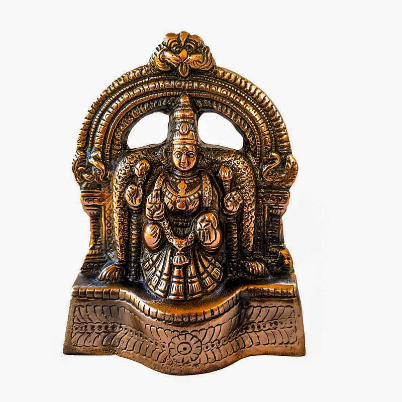 Goddess Padmawati Statue| Devi Padmavati Murti - For Pooja & Mandir - 9 Inch - ApkaMart